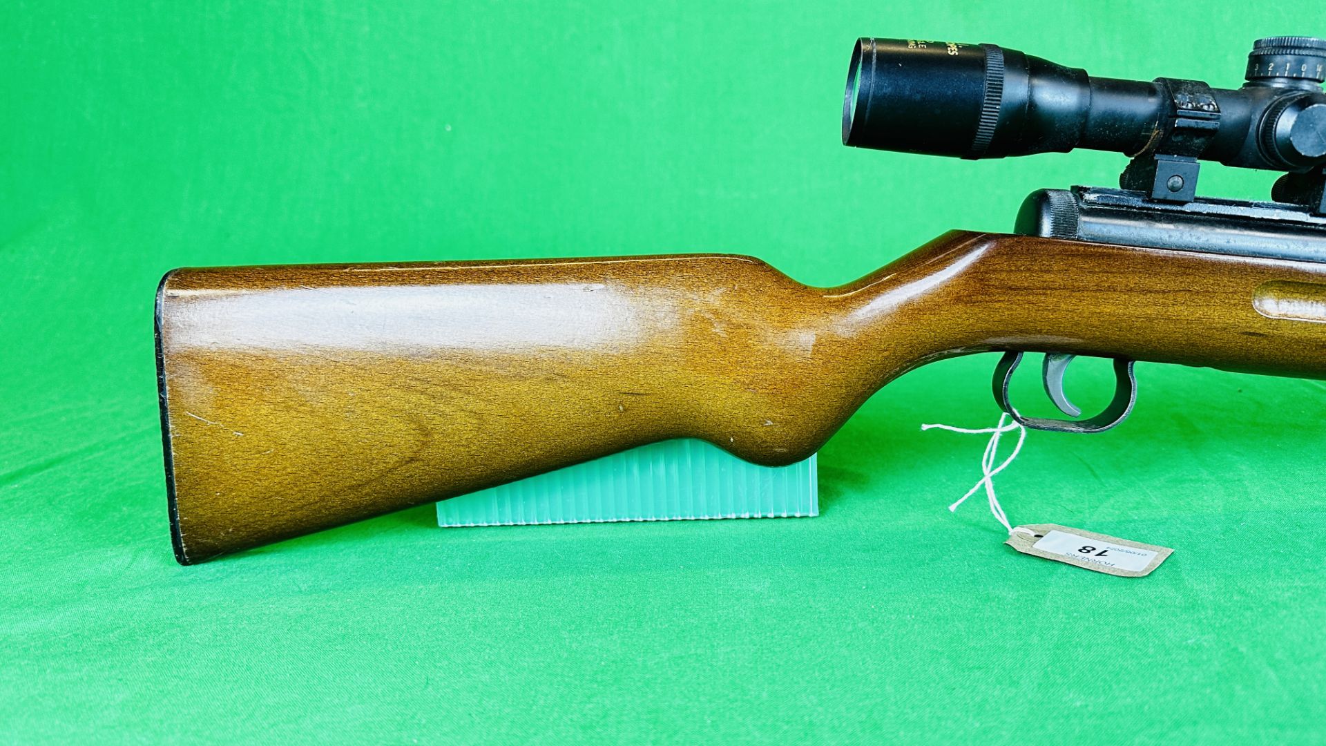 BSF MODEL S60 .22 CALIBRE BREAK BARREL AIR RIFLE FITTED WITH A.S.I. - Image 3 of 12