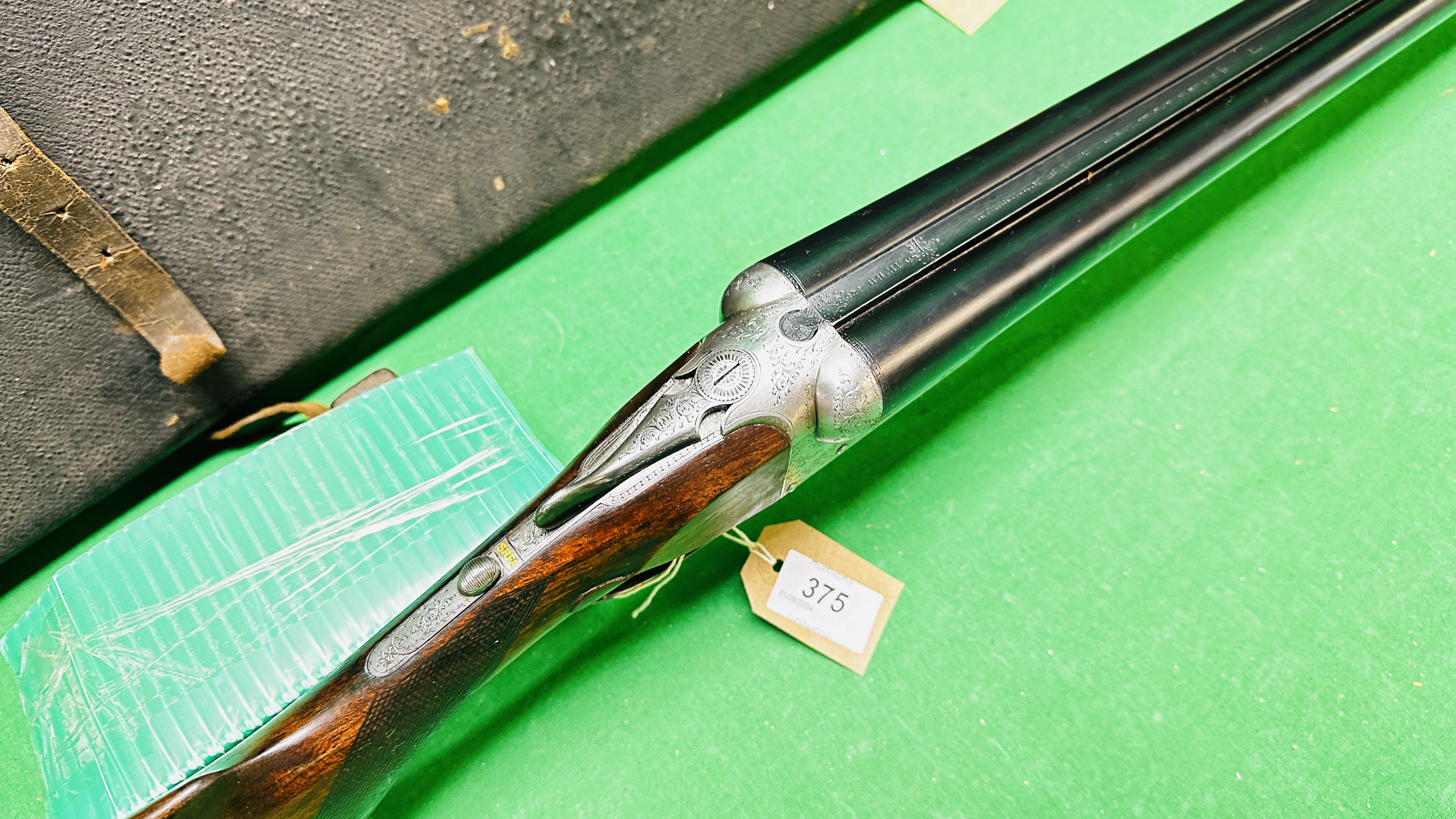 G E LEWIS 12 BORE SIDE BY SIDE SHOTGUN #11760, BOX LOCK EJECTOR, BARREL LENGTH 30", - Bild 11 aus 30