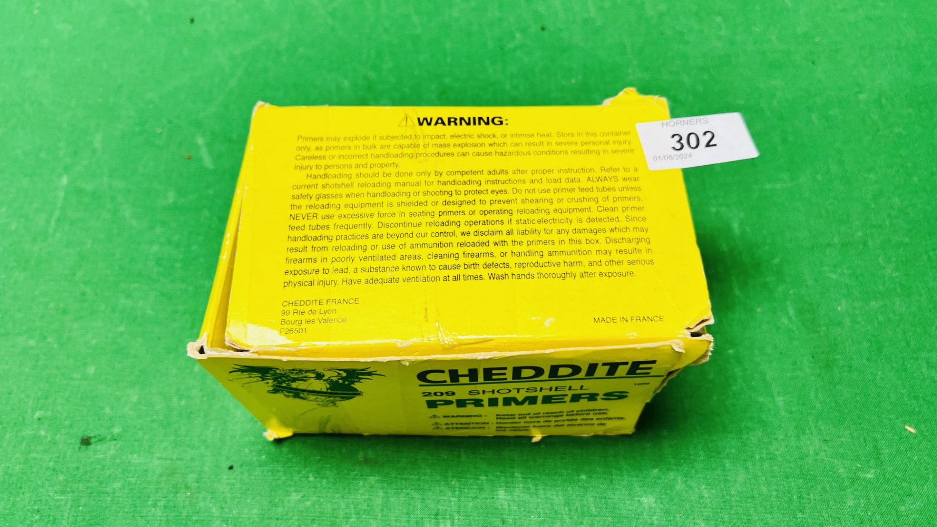 700 X CHEDDITE 209 SHOTSWELL PRIMERS - (TO BE COLLECTED IN PERSON BY LICENCE HOLDER ONLY - NO - Image 2 of 4