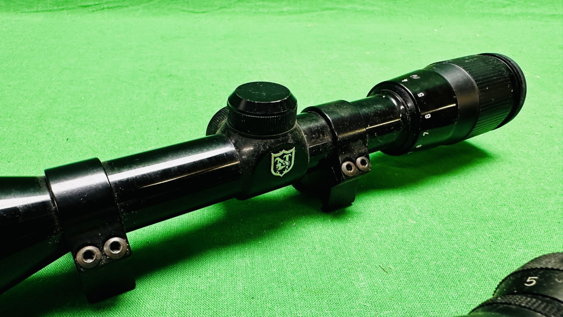 TWO RIFLE SCOPES TO INCLUDE NIKKO STIRLING PLATINUM 4-12X50 WA WITH MOUNTS AND ONE OTHER 3-9X50 - Image 6 of 8