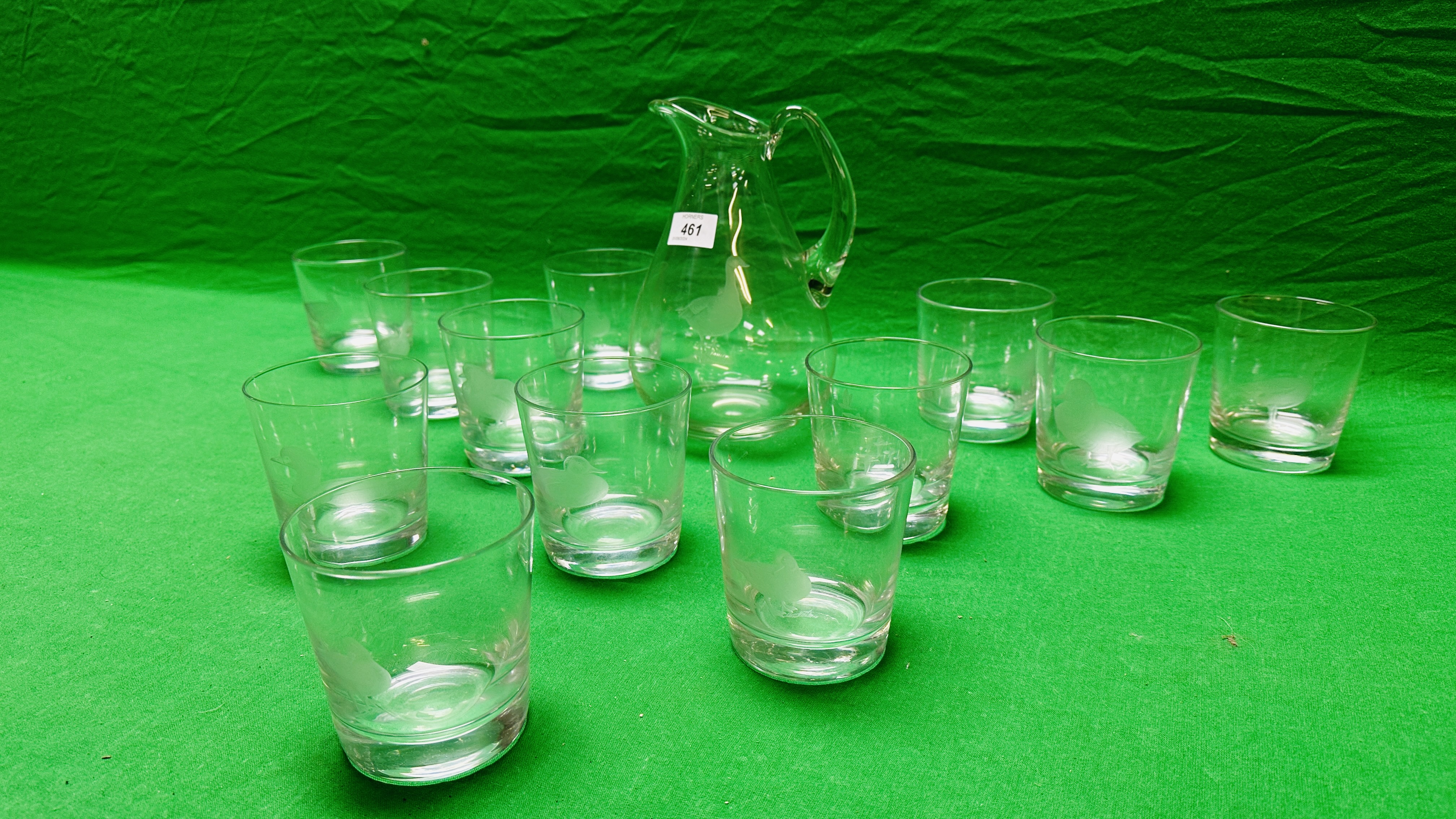 TWELVE SPIRIT TUMBLERS, - Image 10 of 10