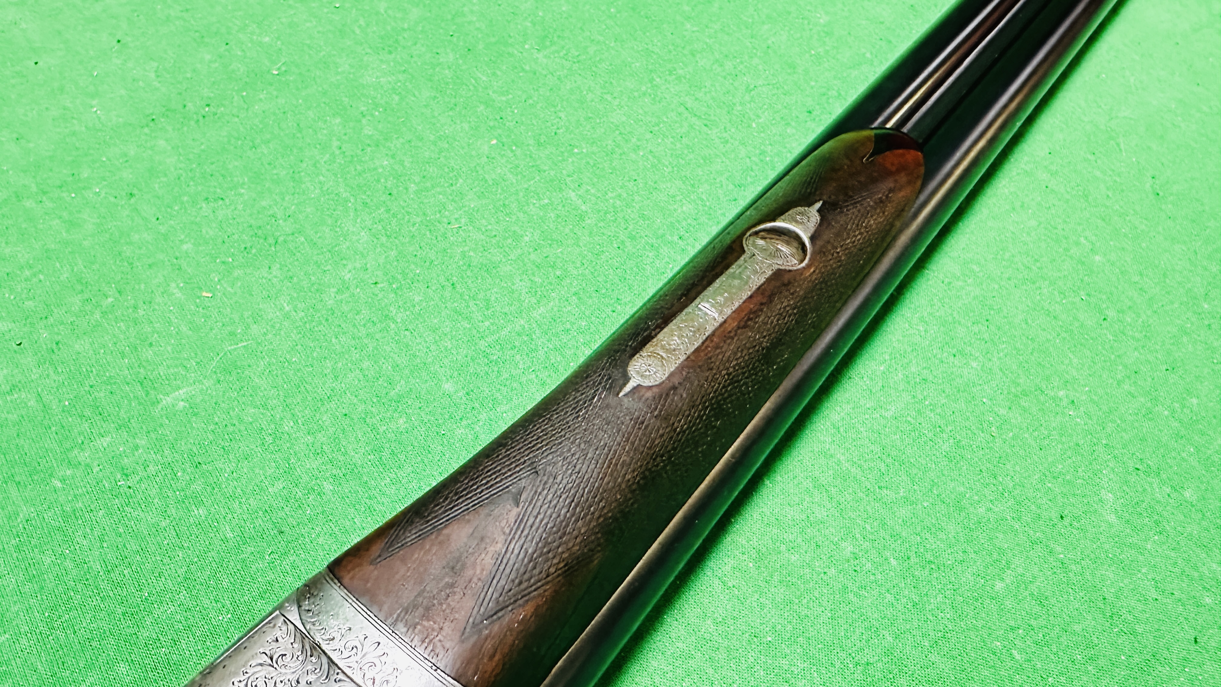 G E LEWIS 12 BORE SIDE BY SIDE SHOTGUN #11760, BOX LOCK EJECTOR, BARREL LENGTH 30", - Bild 21 aus 30