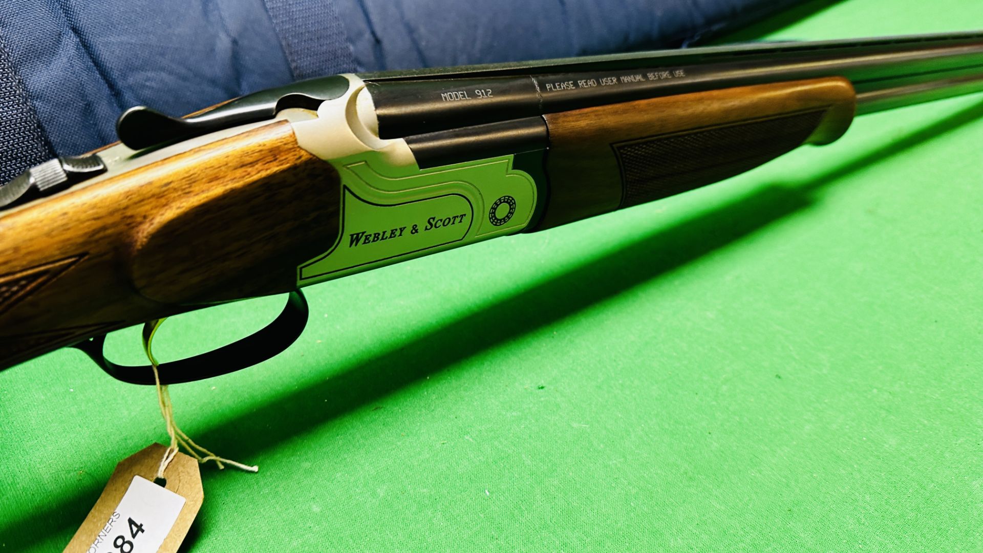 A WEBLEY & SCOTT 912 OVER AND UNDER SHOTGUN #TRAN0810170U, - Image 8 of 21