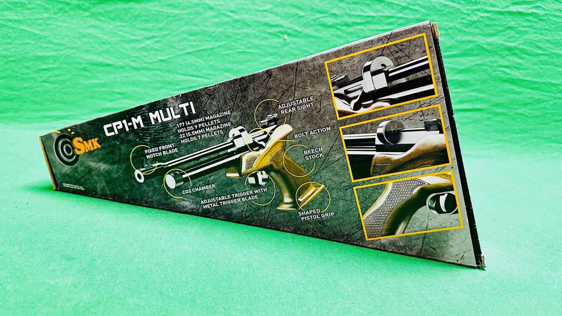 BOXED SMK CP1-M Co2 MULTI SHOT . - Image 3 of 7