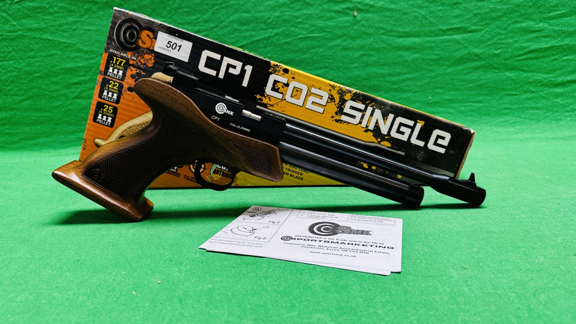 SMK CP1 Co2 SINGLE SHOT .