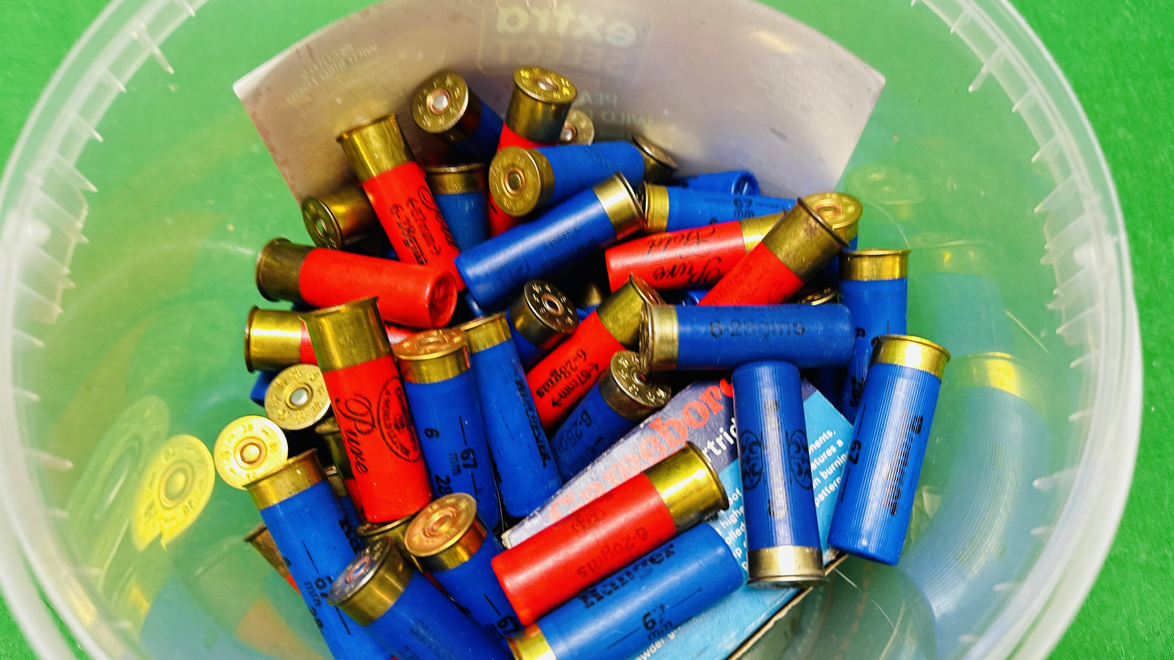 APPROXIMATELY 100 16 GAUGE 28GM 6 SHOT CARTRIDGES INCLUDING GAMEBORE, RANGER, ETC. - Image 2 of 6