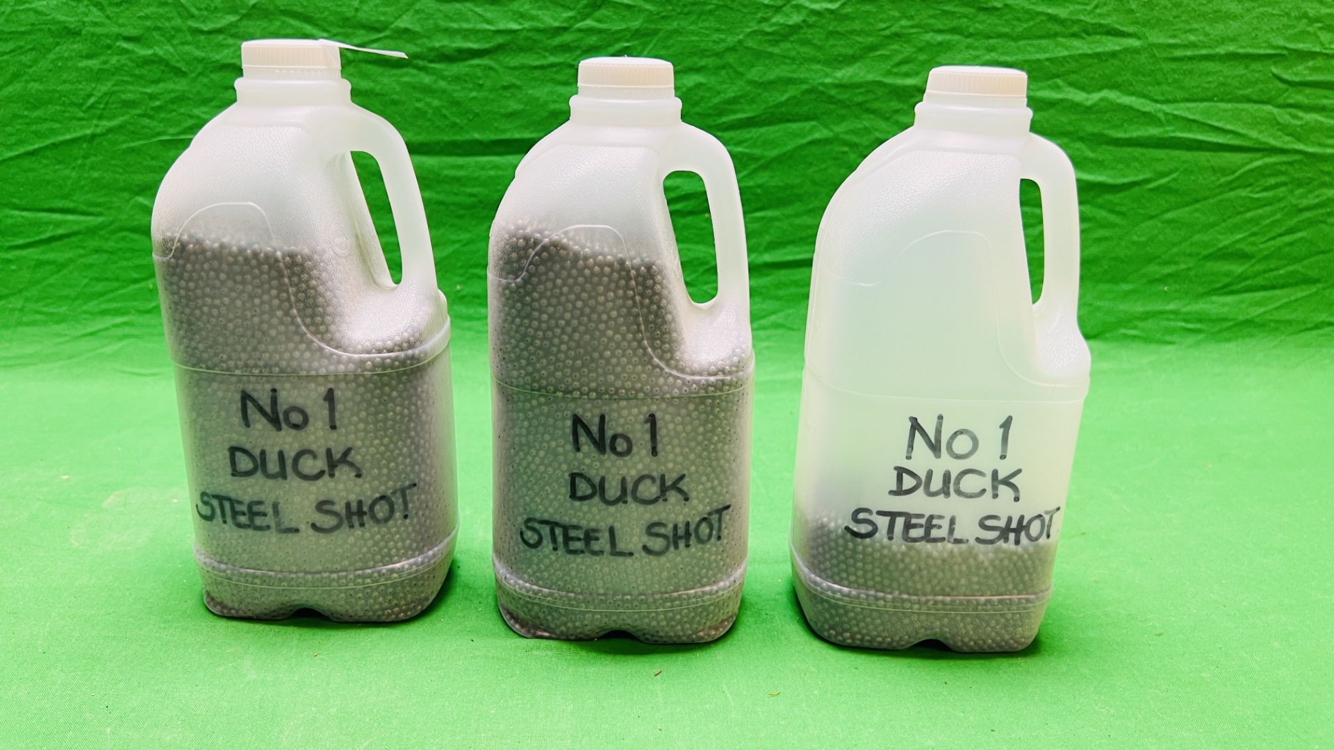 20KG OF NO 1 DUCK STEEL SHOT - (TO BE COLLECTED IN PERSON ONLY - NO POSTAGE - NO RELEASE TO