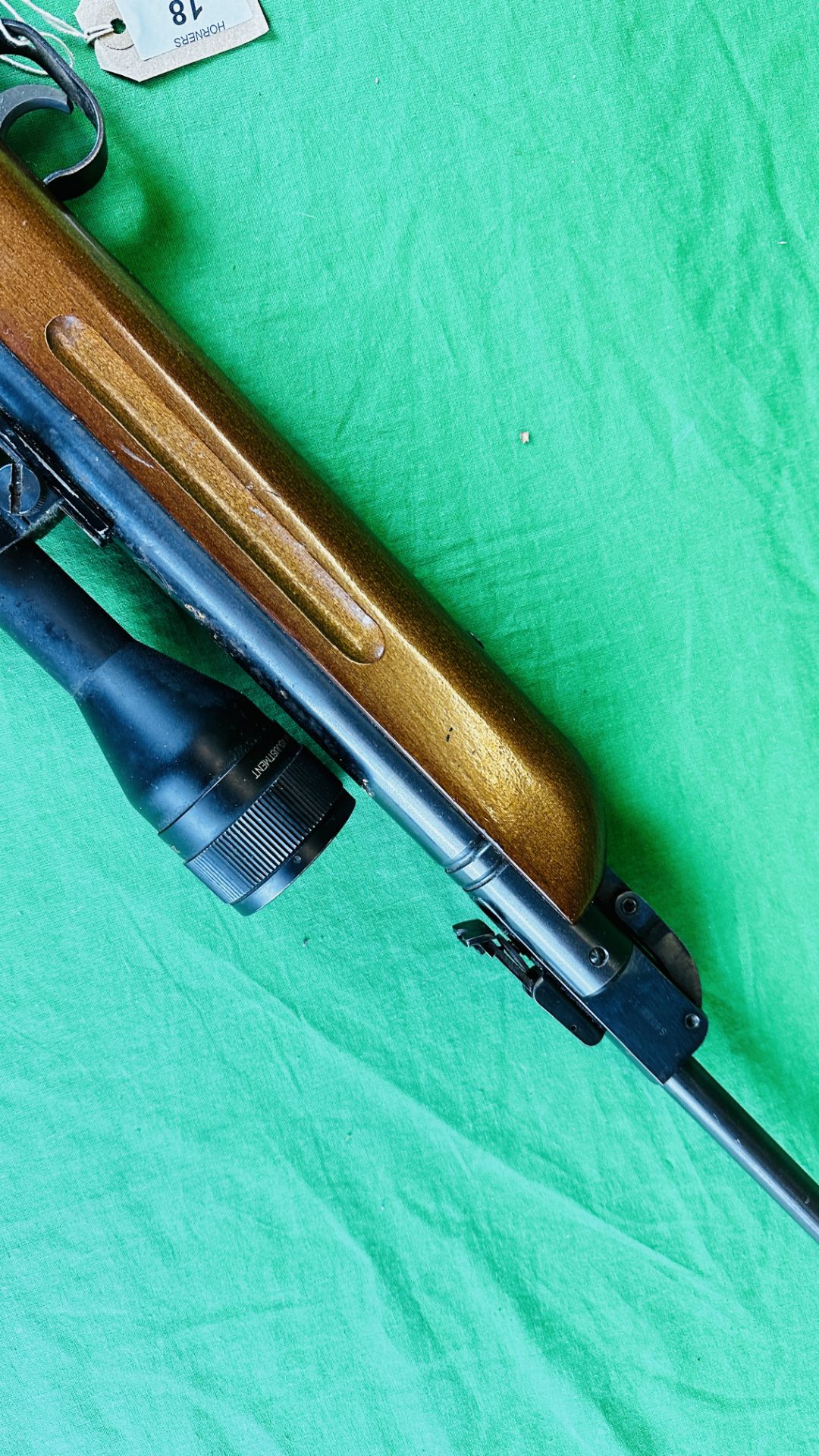 BSF MODEL S60 .22 CALIBRE BREAK BARREL AIR RIFLE FITTED WITH A.S.I. - Image 9 of 12