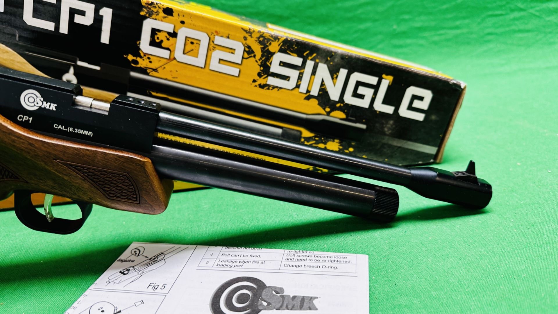 SMK CP1 Co2 SINGLE SHOT . - Image 6 of 9