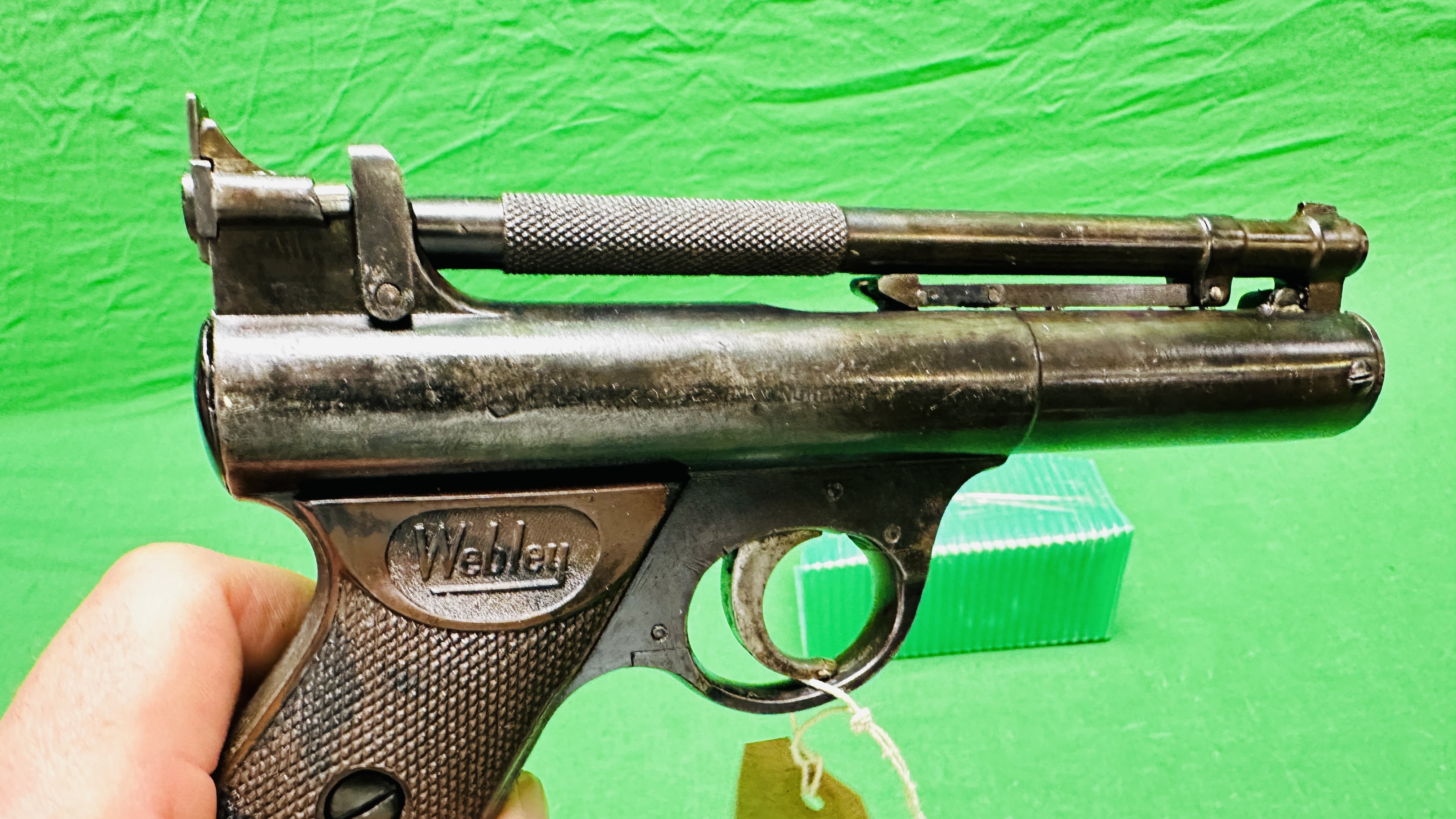 WEBLEY & SCOTT/WEBLEY 'THE WEBLEY SENIOR' . - Image 8 of 12