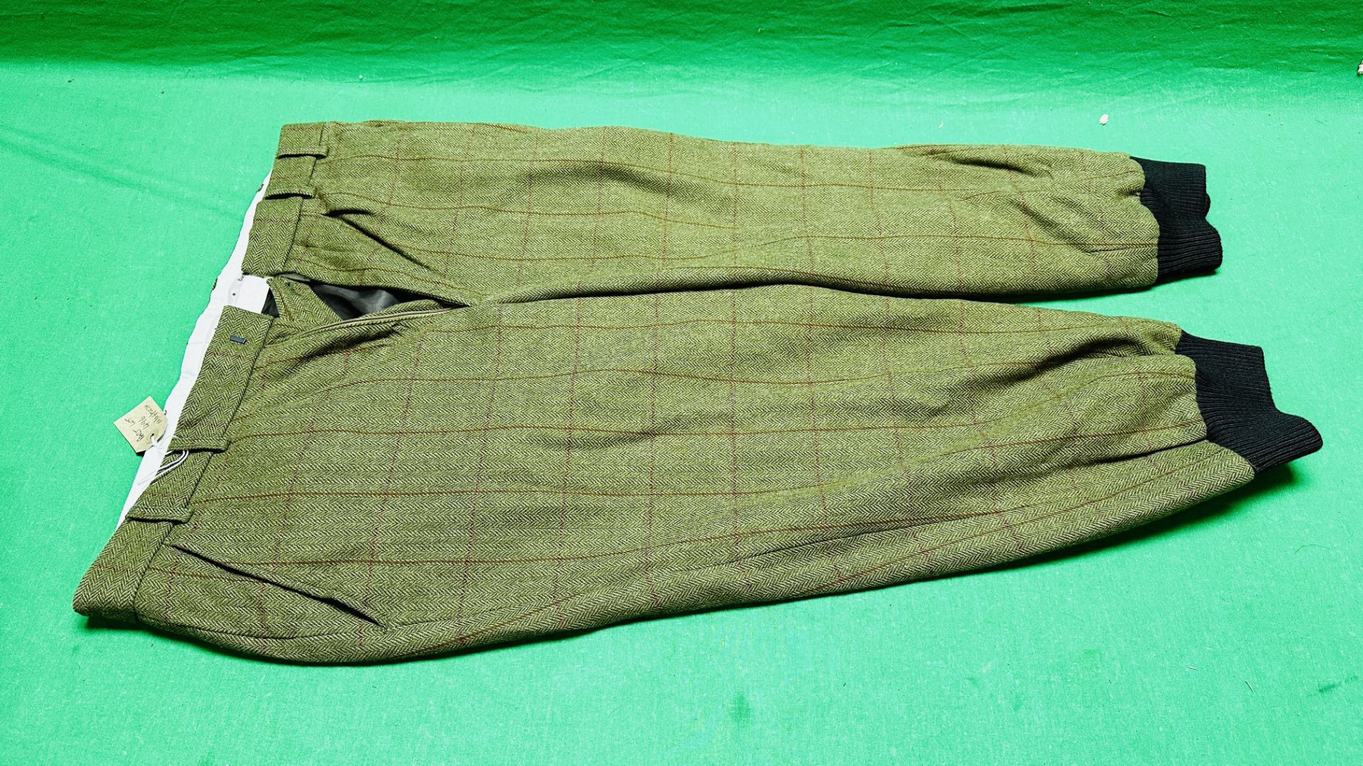 THREE PAIRS OF BARBOUR TWEED SPORTING BREECHES (SIZES - 2 X 40, - Image 3 of 4