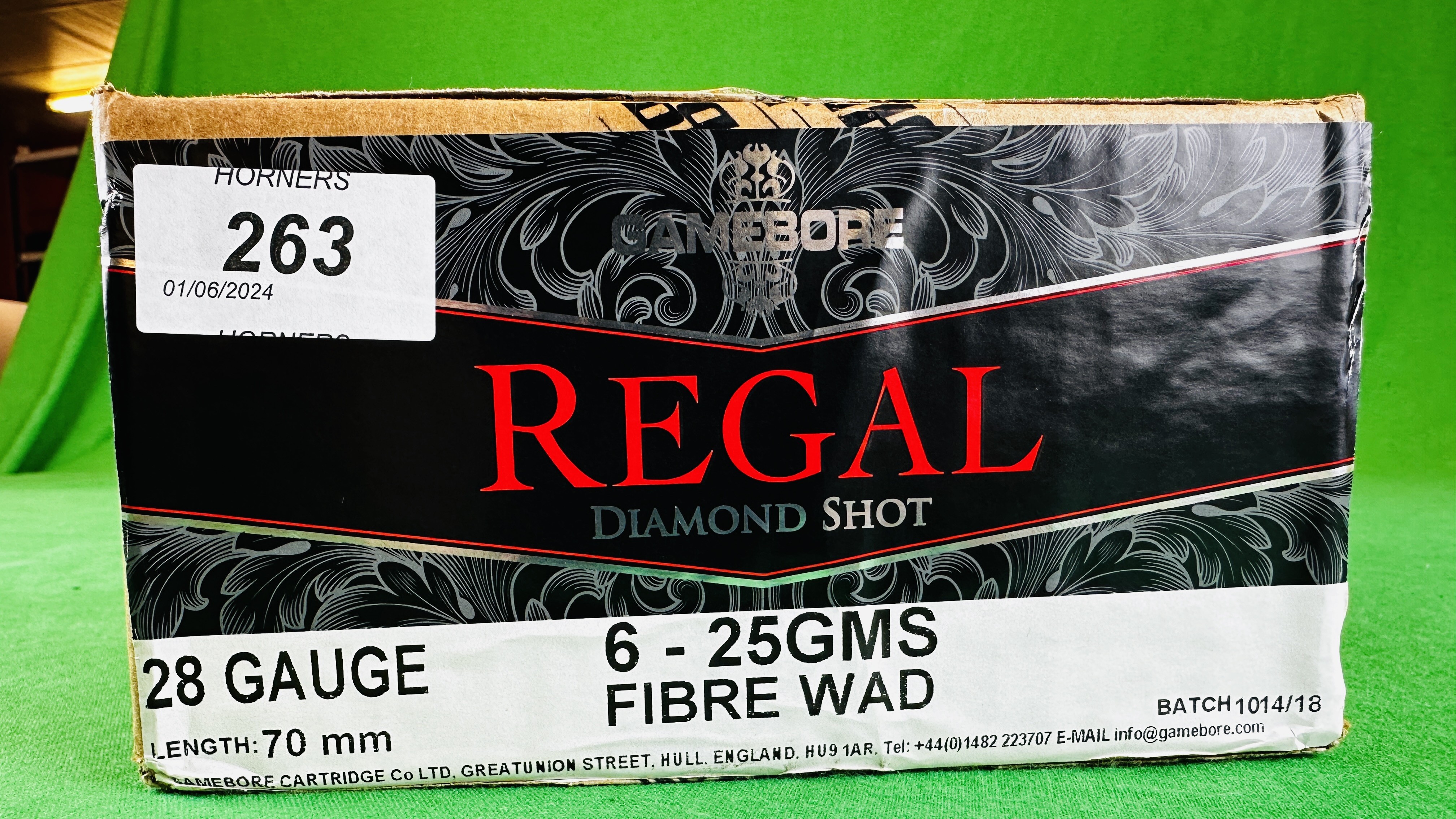 250 GAMEBORE REGAL DIAMOND SHOT 28 GAUGE 6 SHOT, - Image 2 of 3