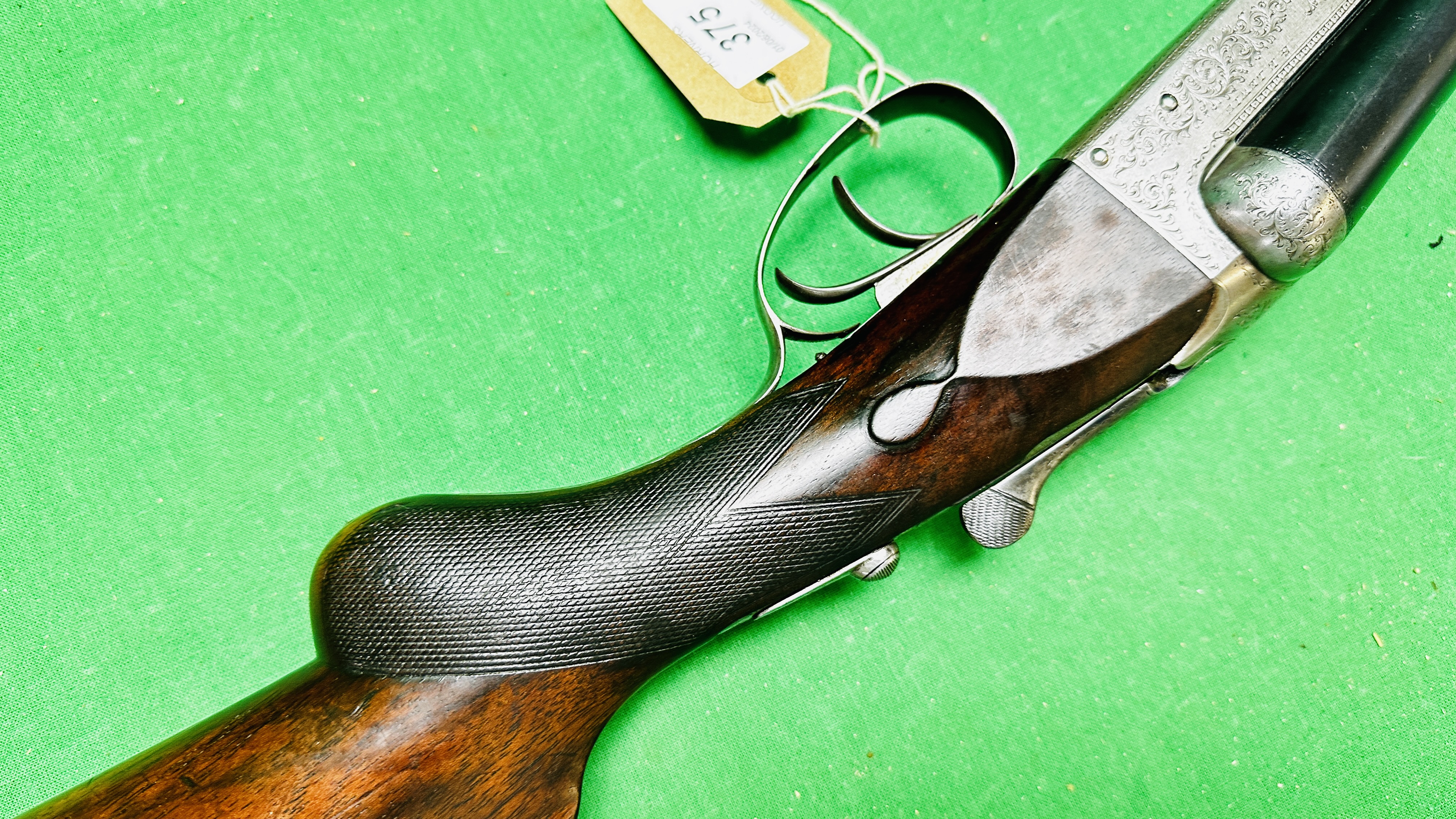 G E LEWIS 12 BORE SIDE BY SIDE SHOTGUN #11760, BOX LOCK EJECTOR, BARREL LENGTH 30", - Bild 18 aus 30