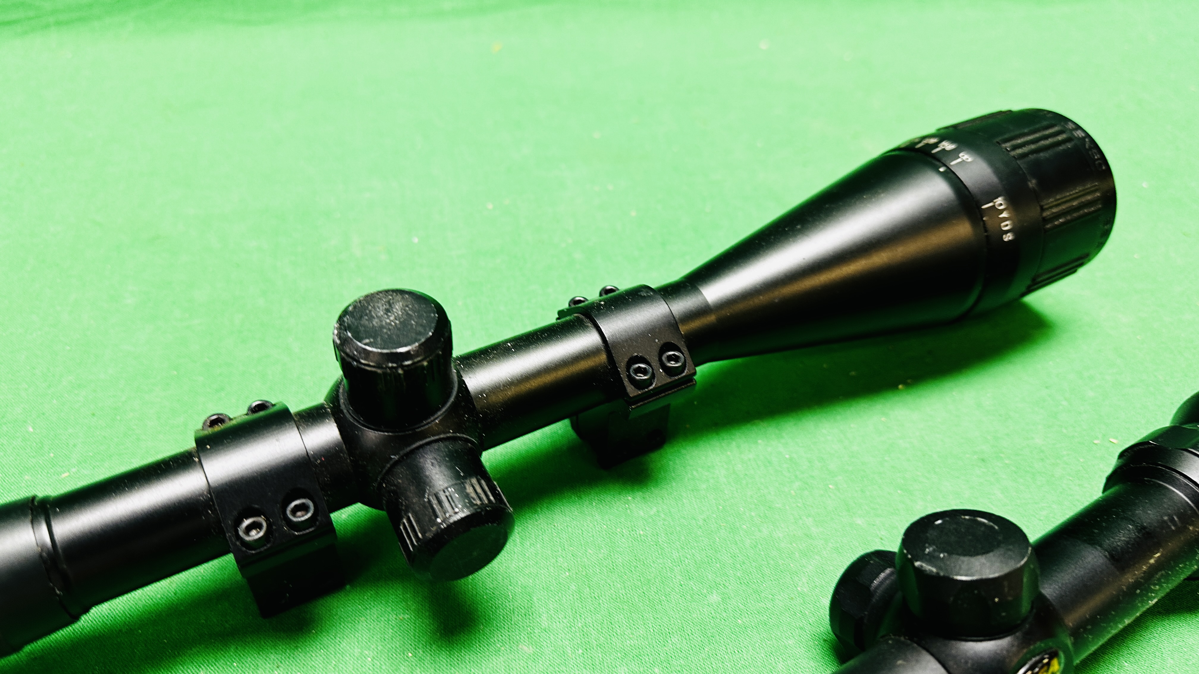 TWO BSA RIFLE SCOPES TO INCLUDE CONTENDER 36X50 WITH MOUNTS AND ESSENTIAL. - Image 6 of 8