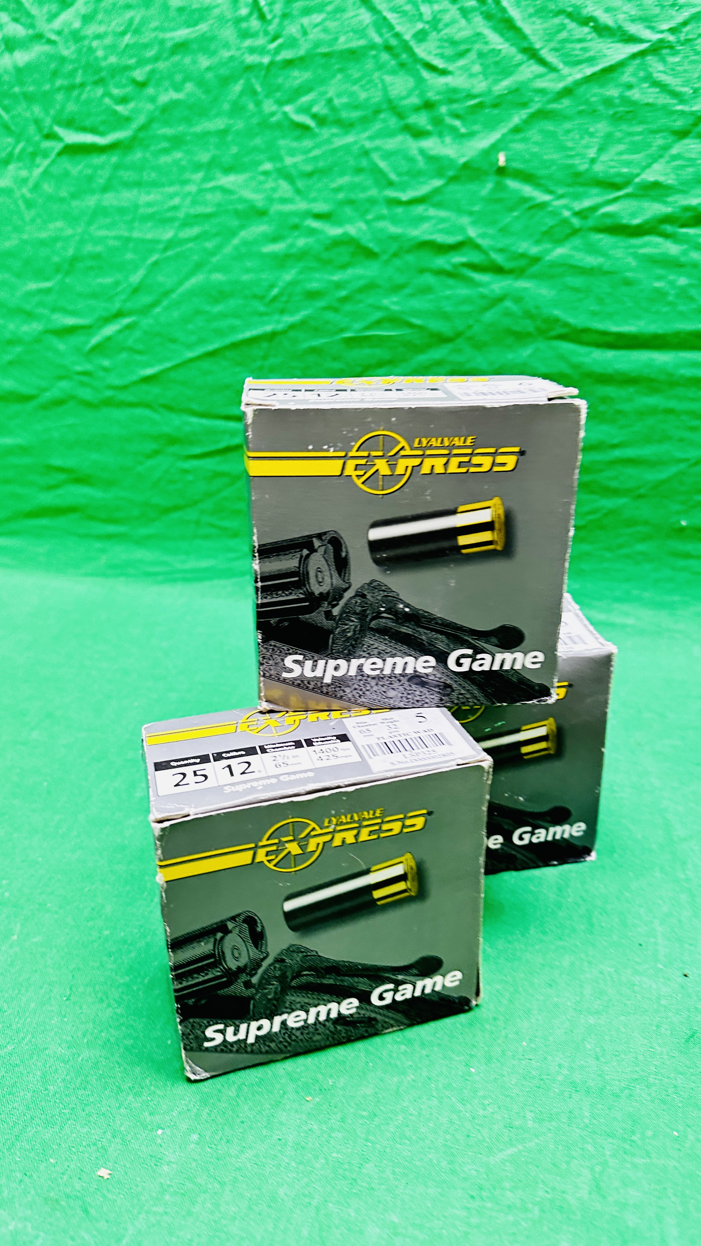 200 X LYALVALE EXPRESS 12 GAUGE CARTRIDGES INCLUDING SUPREME GAME 32GM 6 SHOT, - Image 2 of 7