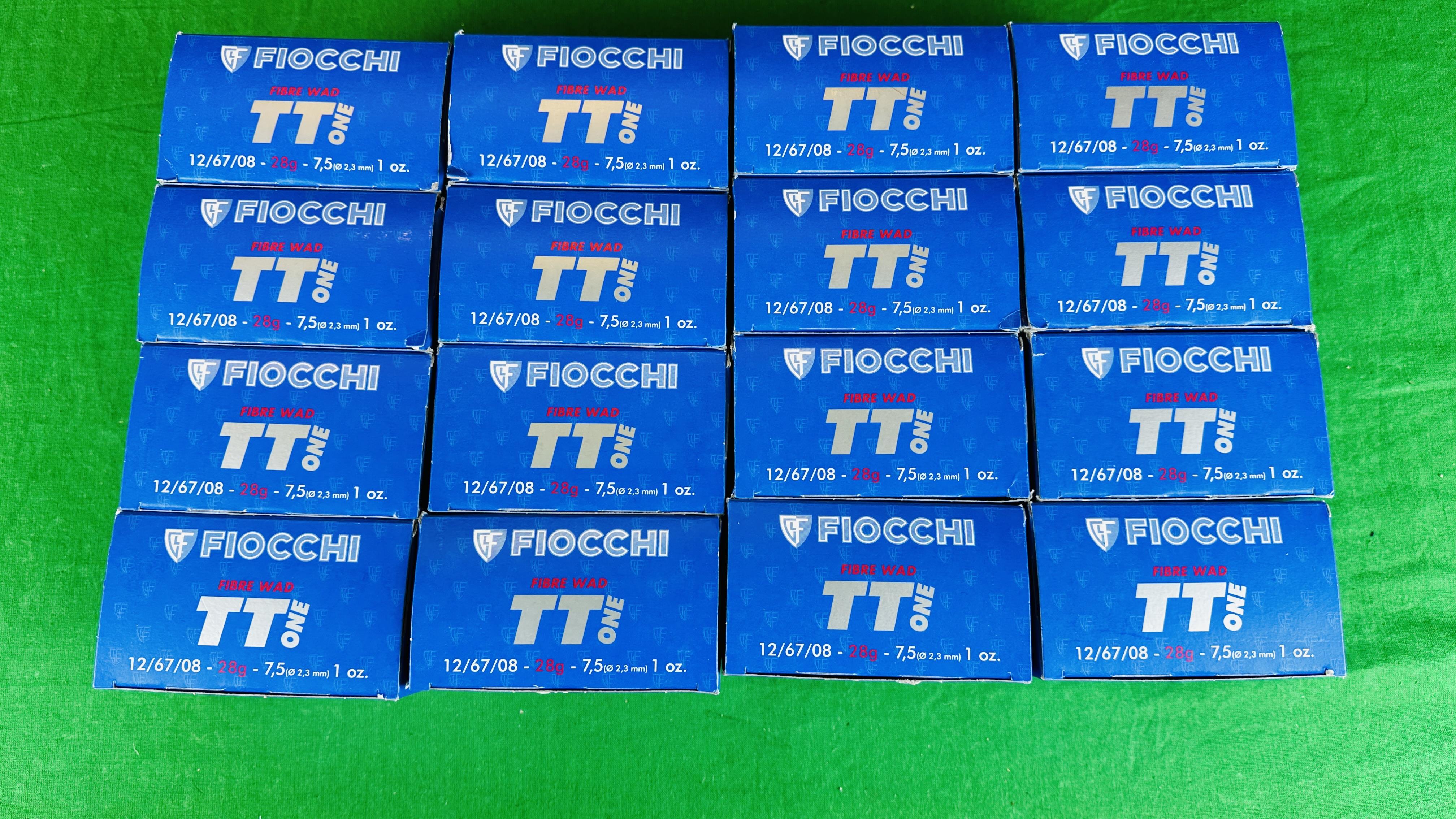 385 X FIOCCHI TT ONE FIBRE WAD 12 GAUGE 28G 7.