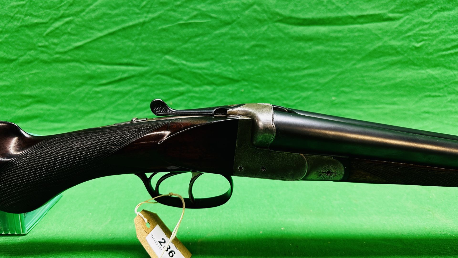 POUDRE T 16 BORE SIDE BY SIDE SHOTGUN #659, 263/4" BARRELS, - Image 2 of 18