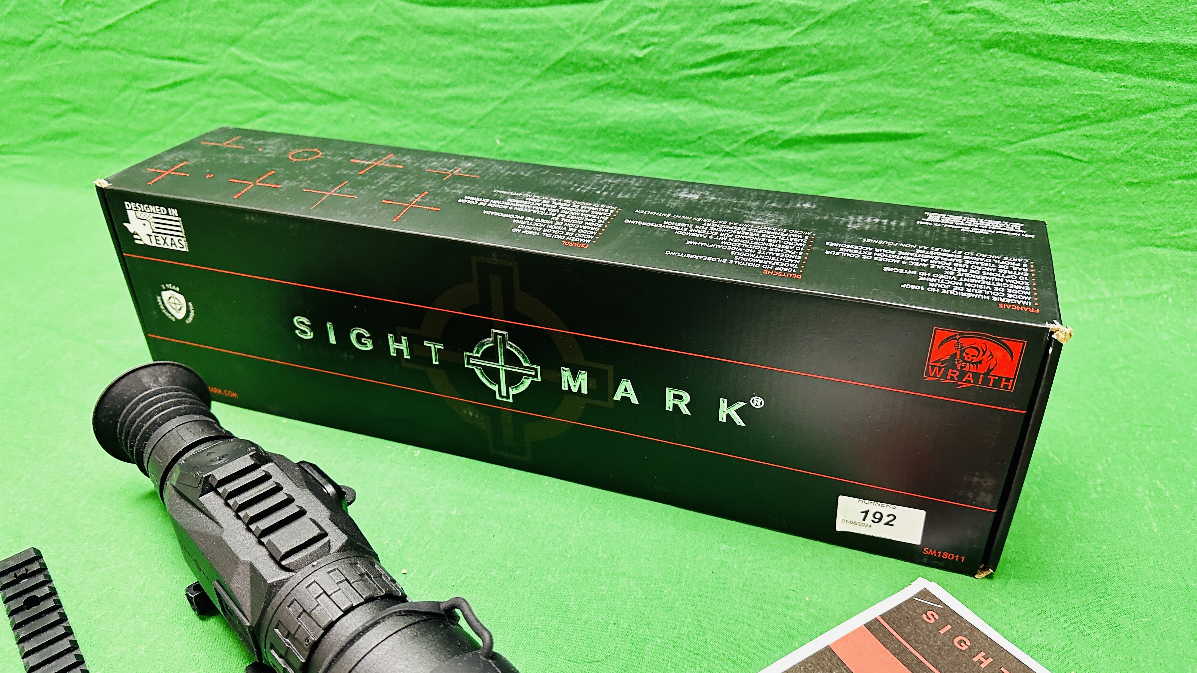 BOXED AS NEW SIGHT MARK WRAITH HD SERIES 4-32X50 DIGITAL DAY/NIGHT RIFLE SCOPE - Image 5 of 16