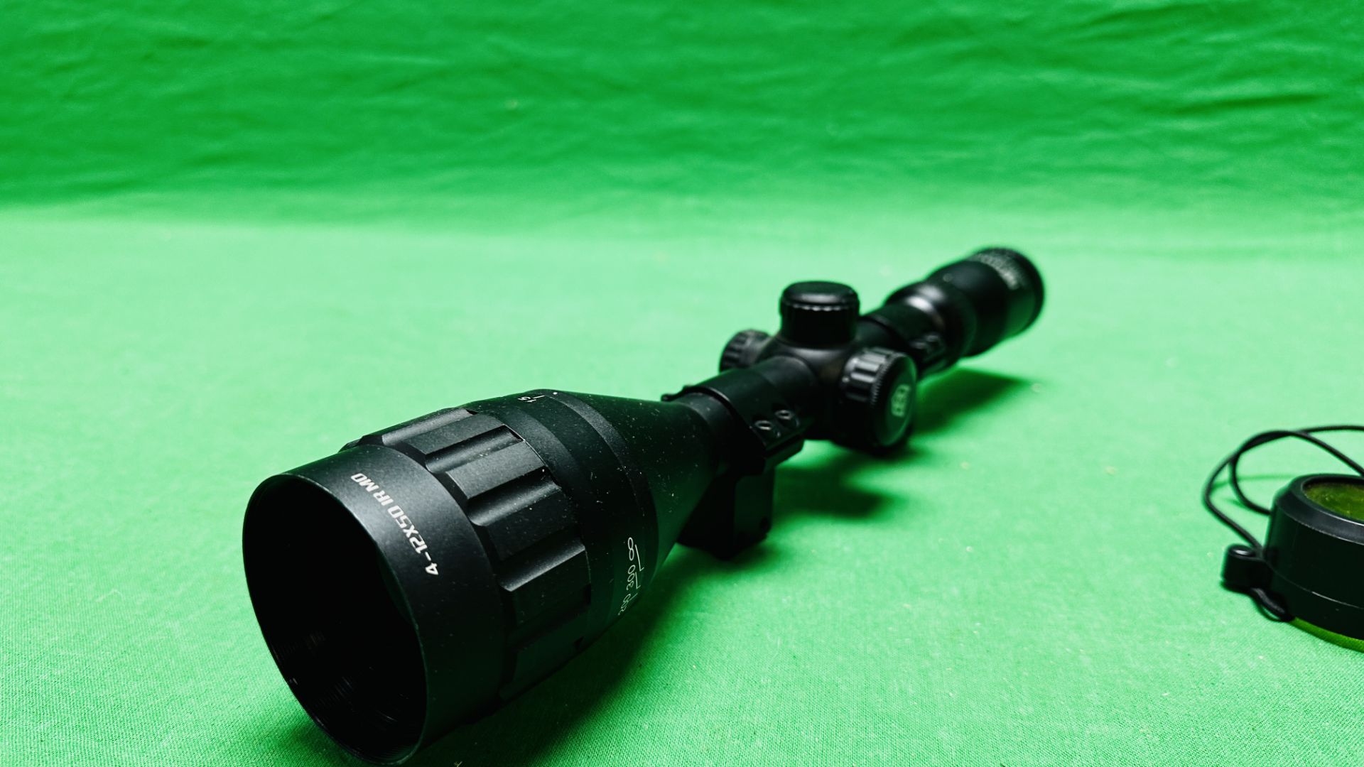 NIKKO STIRLING MOUNTMASTER 4-12X50 AO IR MD SCOPE WITH MOUNT. - Image 8 of 9