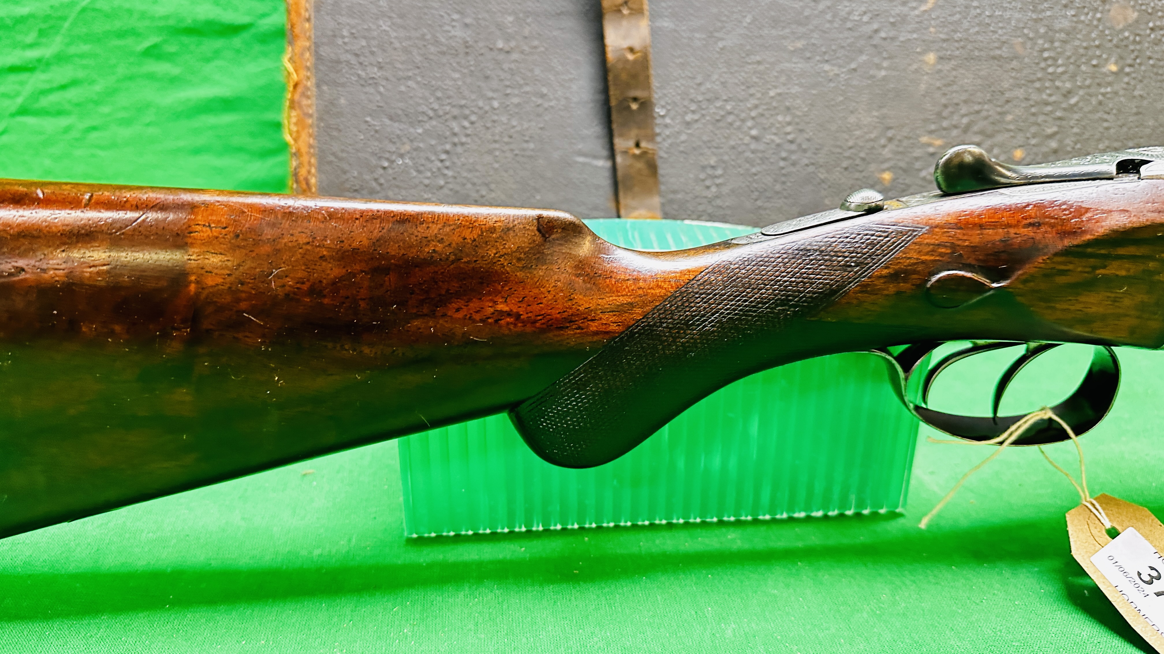 G E LEWIS 12 BORE SIDE BY SIDE SHOTGUN #11760, BOX LOCK EJECTOR, BARREL LENGTH 30", - Bild 5 aus 30