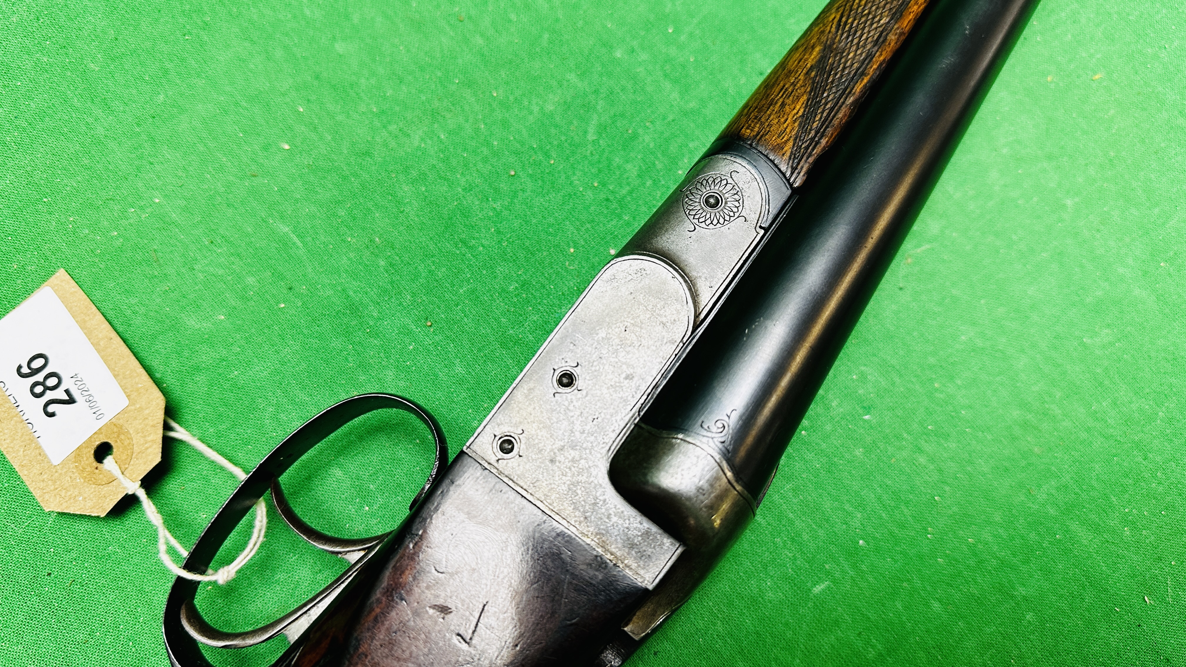 POUDRE T 16 BORE SIDE BY SIDE SHOTGUN #659, 263/4" BARRELS, - Image 10 of 18