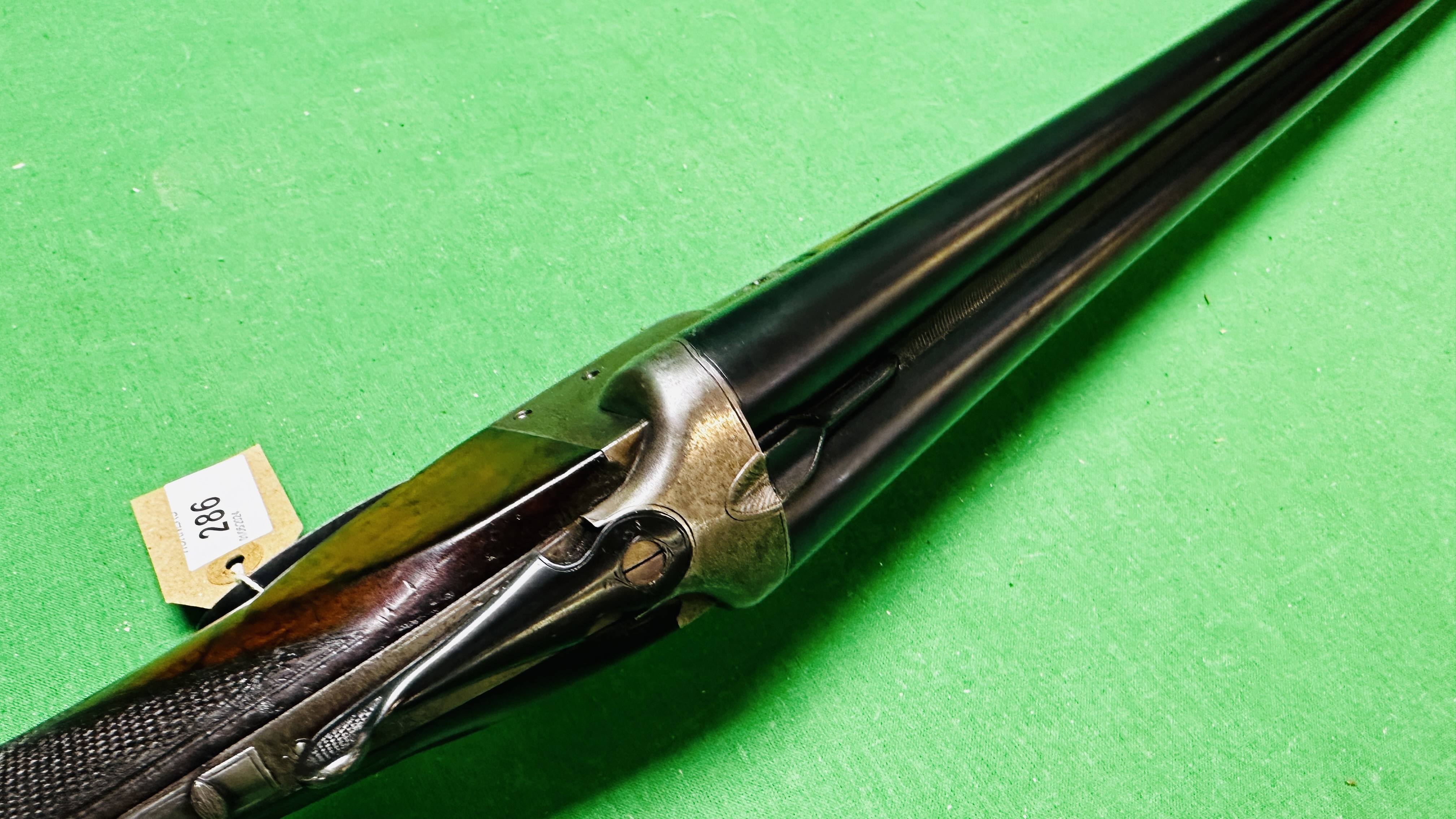 POUDRE T 16 BORE SIDE BY SIDE SHOTGUN #659, 263/4" BARRELS, - Image 8 of 18