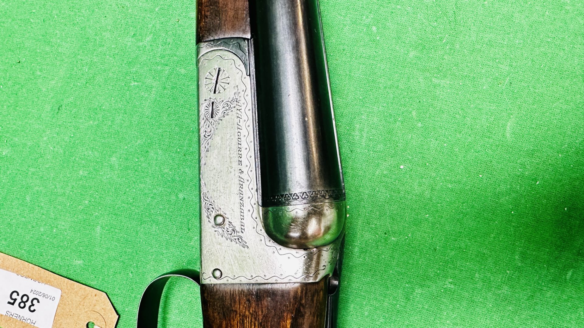 AYA 12 BORE SIDE BY SIDE SHOTGUN # 179840 28 INCH BARRELS, - Image 12 of 18