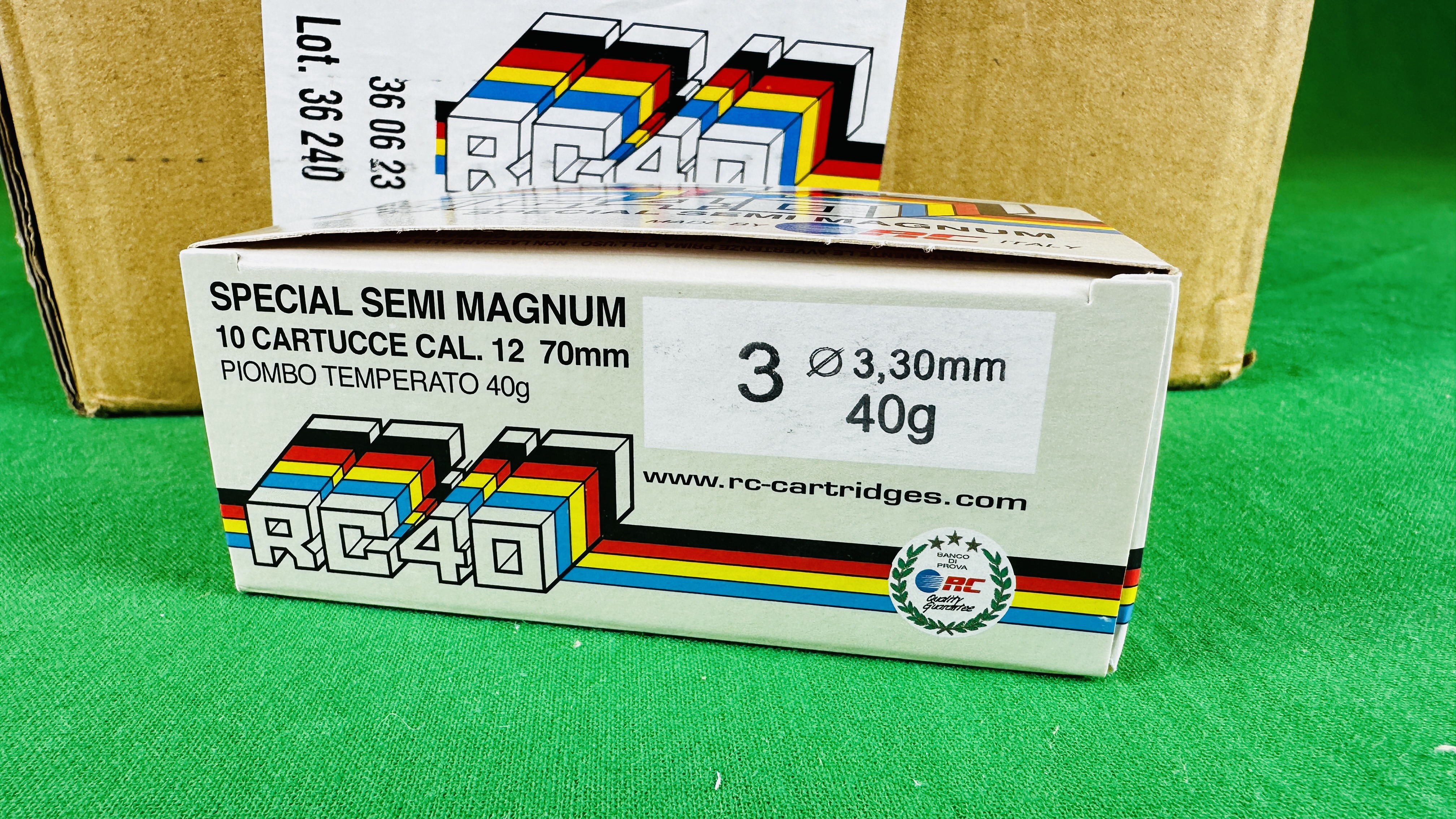 200 RC SPECIAL SEMI MAGNUM 12 GAUGE 3 SHOT 40 GRM CARTRIDGES - (TO BE COLLECTED IN PERSON BY - Bild 2 aus 4