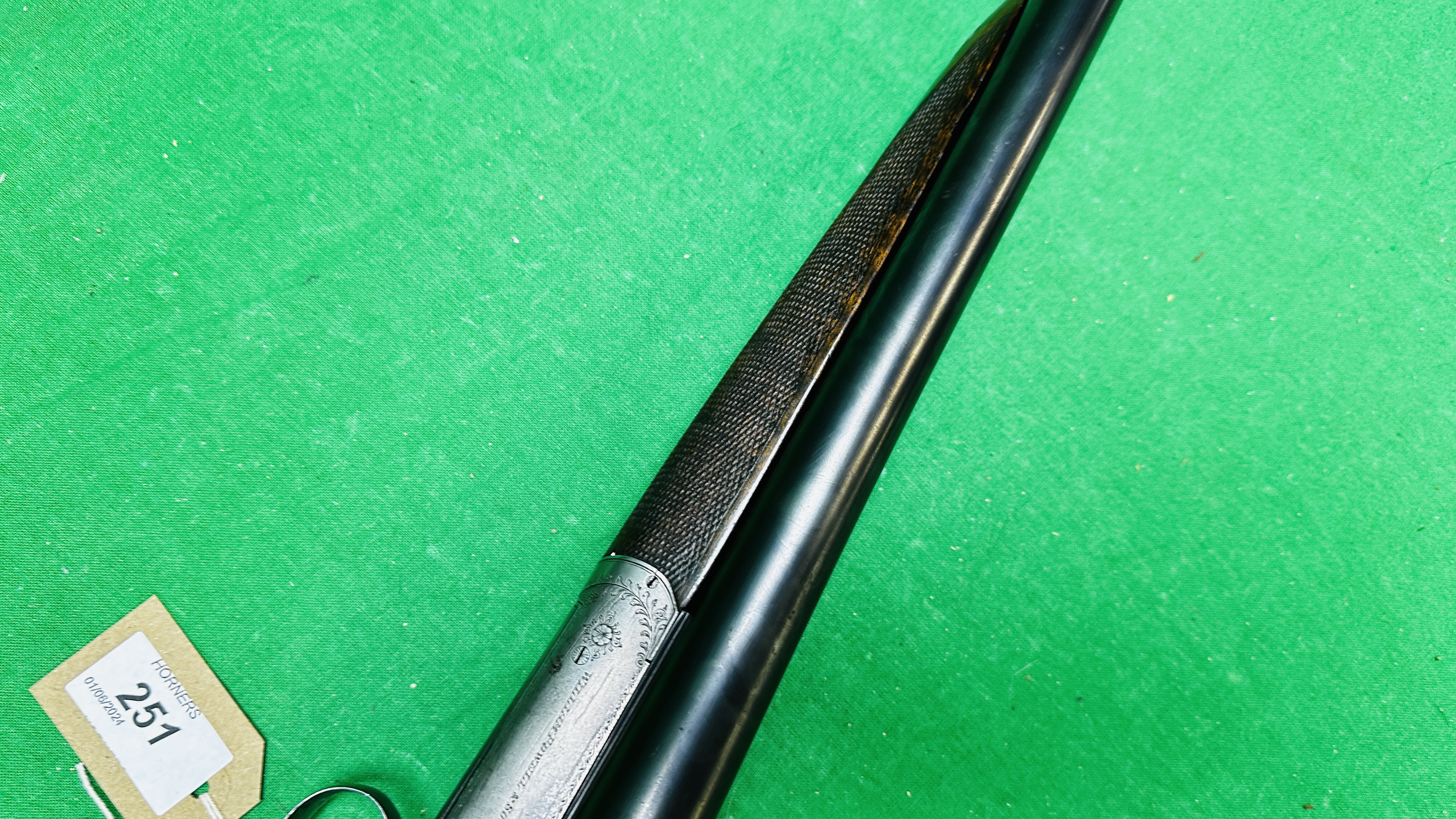 WILLIAM POWELL 12 BORE SIDE BY SIDE SHOTGUN, 28" BARRELS, - Image 14 of 18