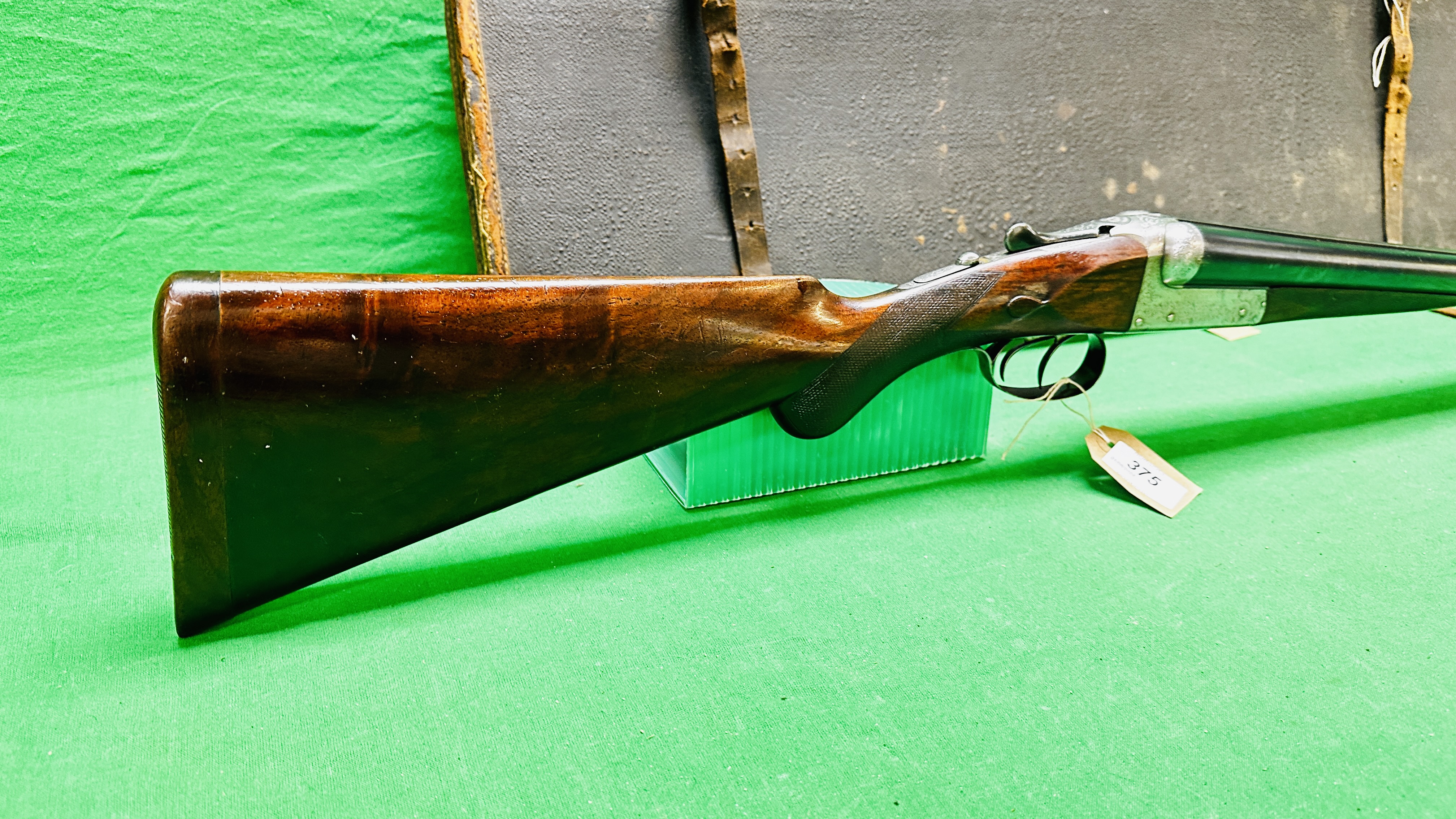 G E LEWIS 12 BORE SIDE BY SIDE SHOTGUN #11760, BOX LOCK EJECTOR, BARREL LENGTH 30", - Bild 8 aus 30