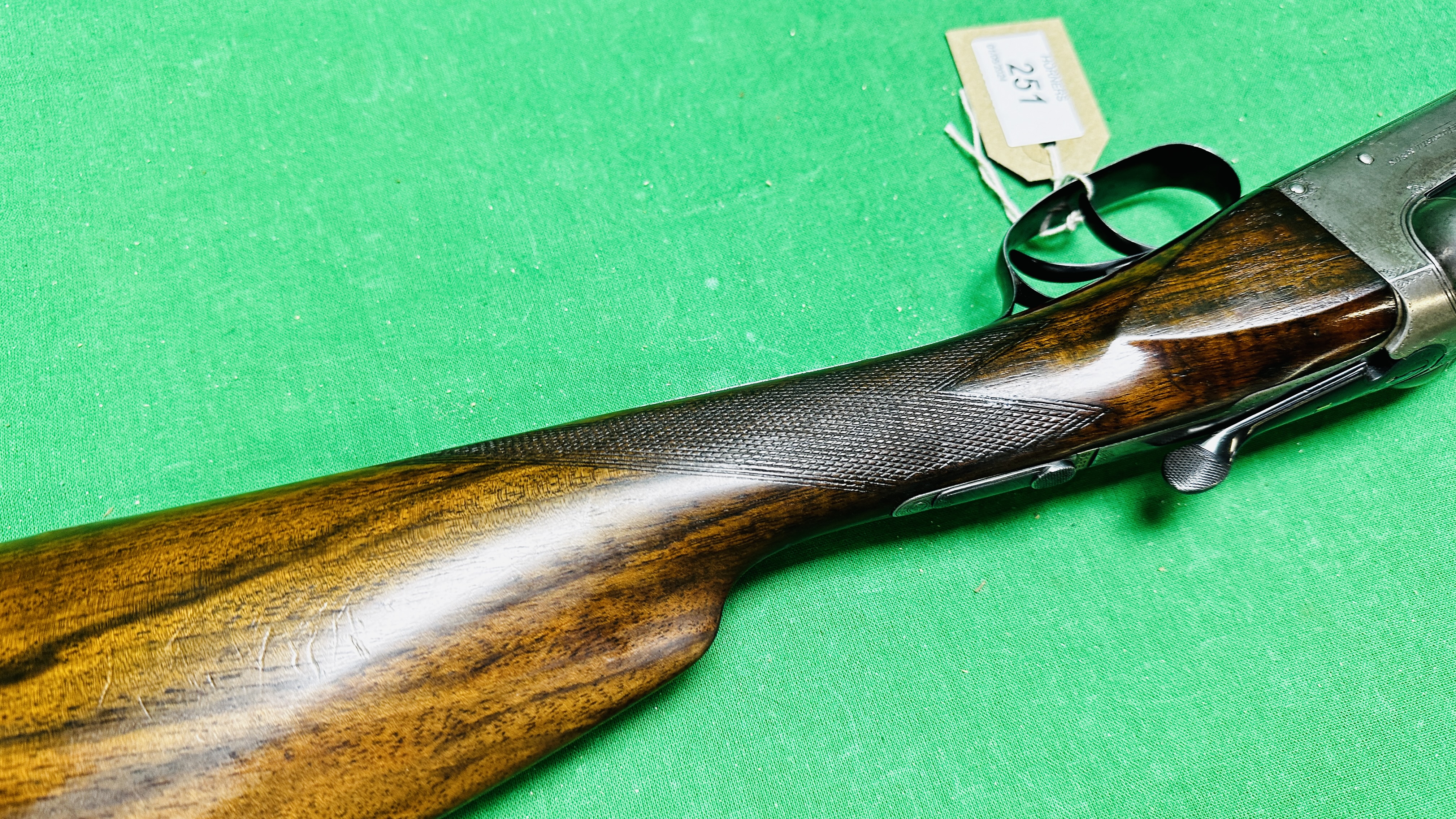 WILLIAM POWELL 12 BORE SIDE BY SIDE SHOTGUN, 28" BARRELS, - Image 12 of 18