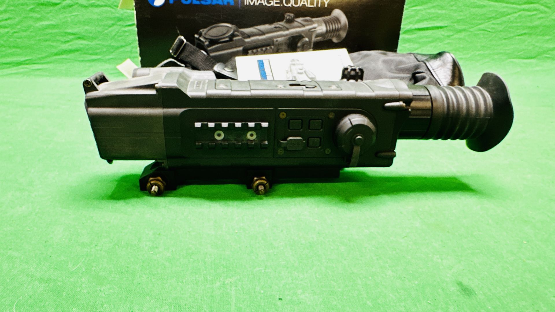 A PULSAR DIGISIGHT RIFLE SCOPE MODEL N550 BOXED WITH BATTERY PACK AND BAG. - Image 8 of 17