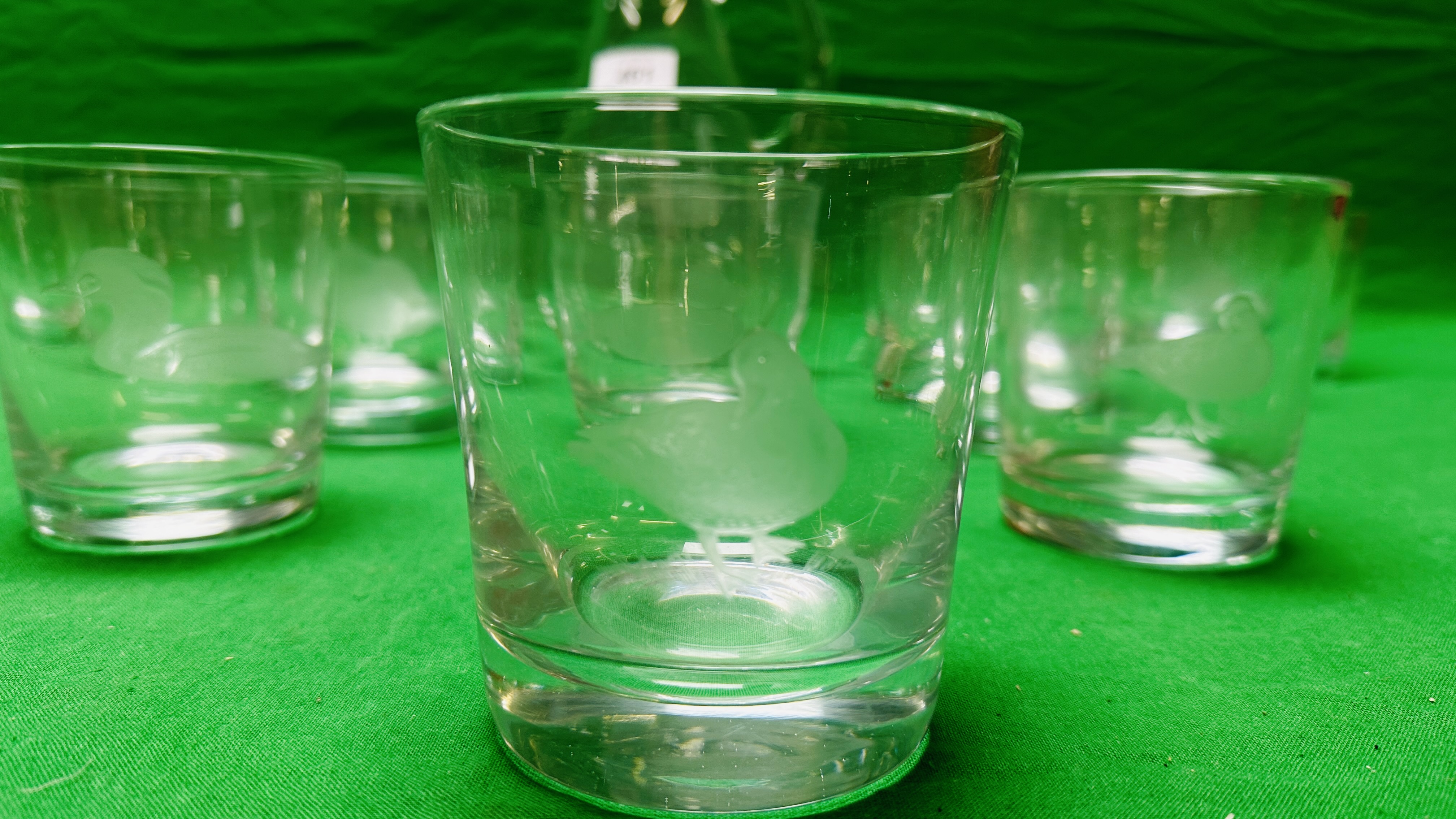 TWELVE SPIRIT TUMBLERS, - Bild 2 aus 10