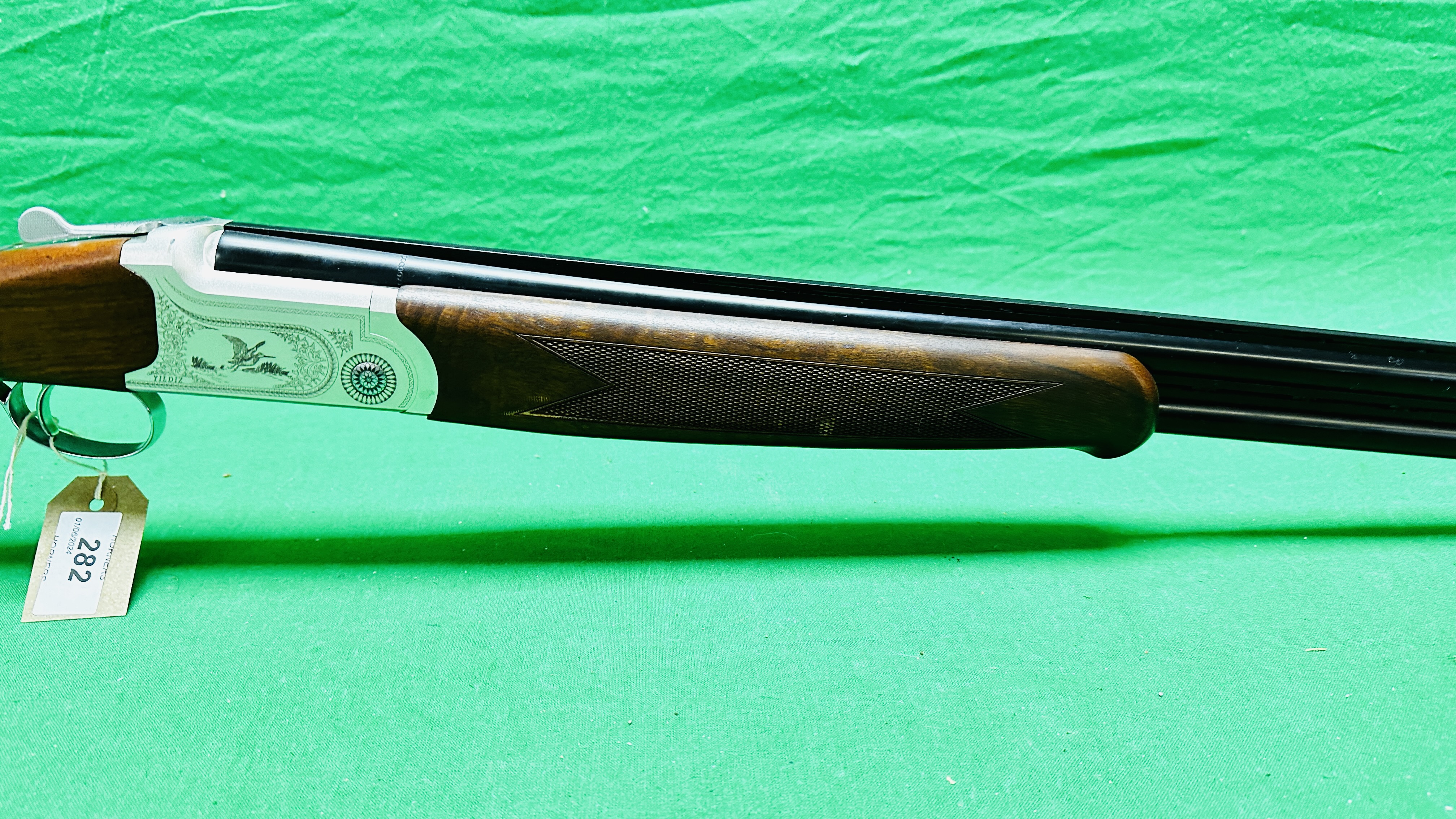 YILDIZ 28 GAUGE OVER AND UNDER MULTI CHOKE SHOTGUN, #K5139, TOTAL FIVE CHOKES, - Bild 6 aus 15