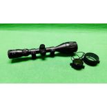NIKKO STIRLING MOUNTMASTER 4-12X50 AO IR MD SCOPE WITH MOUNT.
