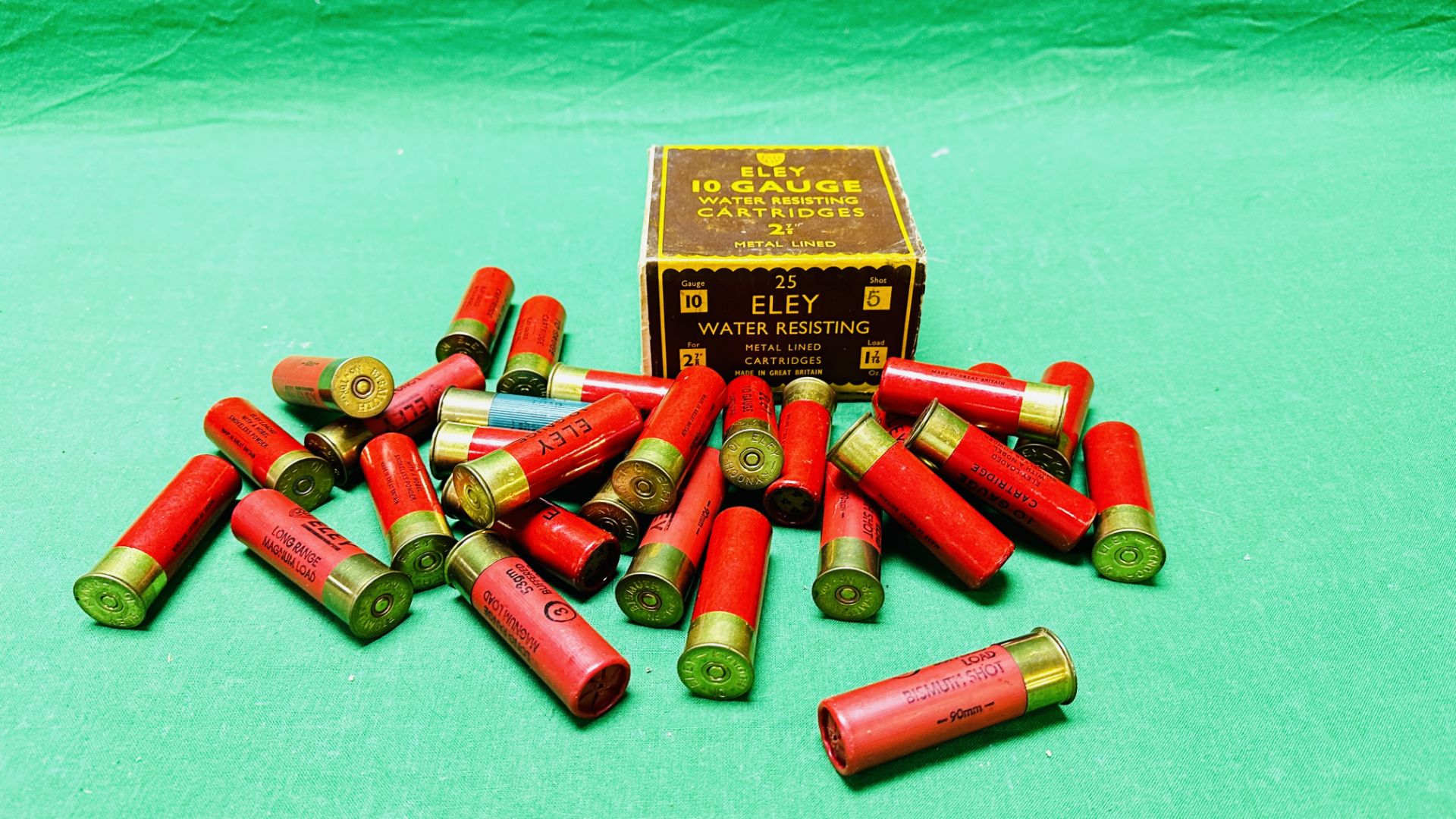 A COLLECTION OF 10 BORE CARTRIDGES - (TO BE COLLECTED IN PERSON BY LICENCE HOLDER ONLY - NO POSTAGE