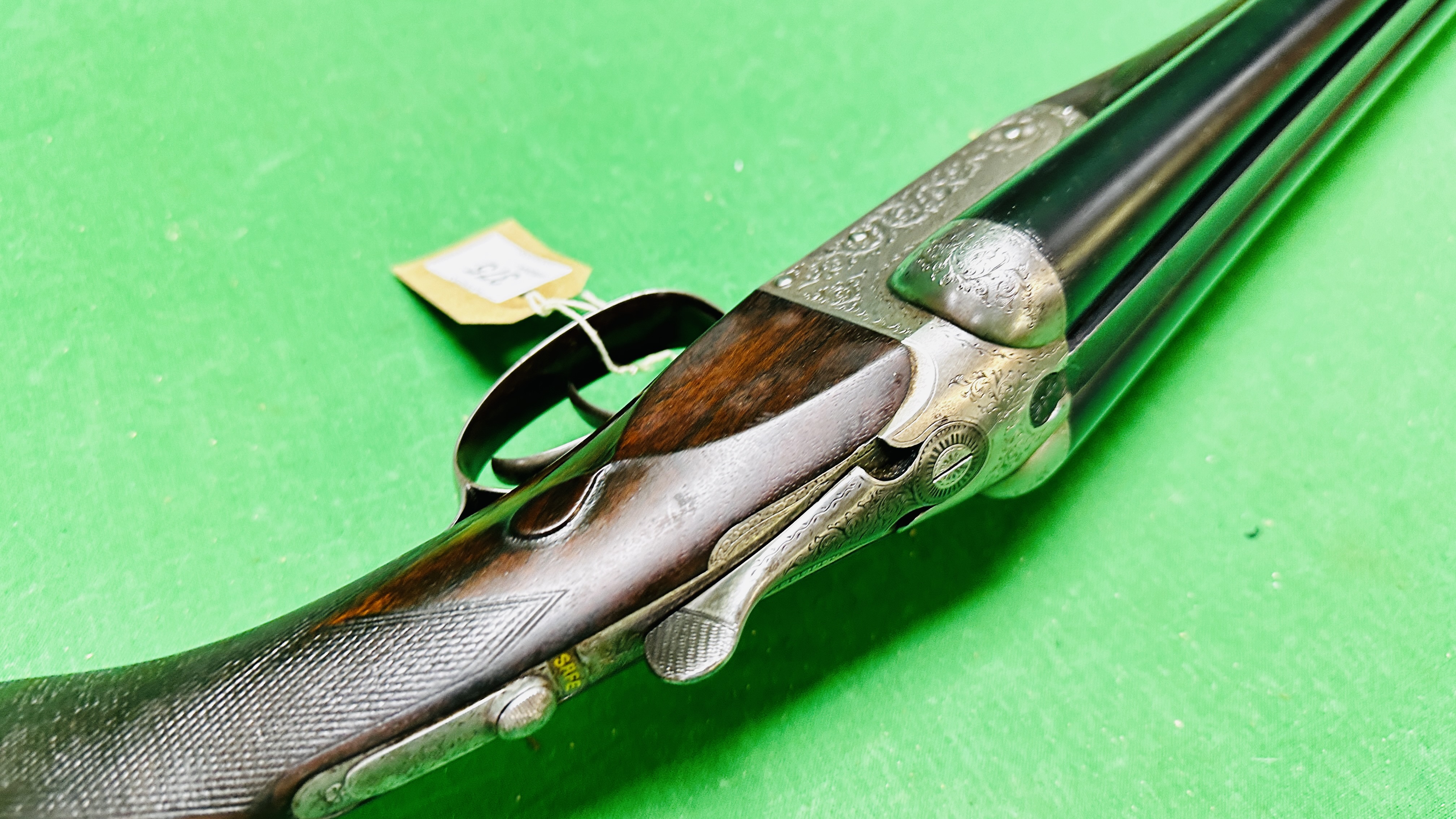 G E LEWIS 12 BORE SIDE BY SIDE SHOTGUN #11760, BOX LOCK EJECTOR, BARREL LENGTH 30", - Bild 13 aus 30