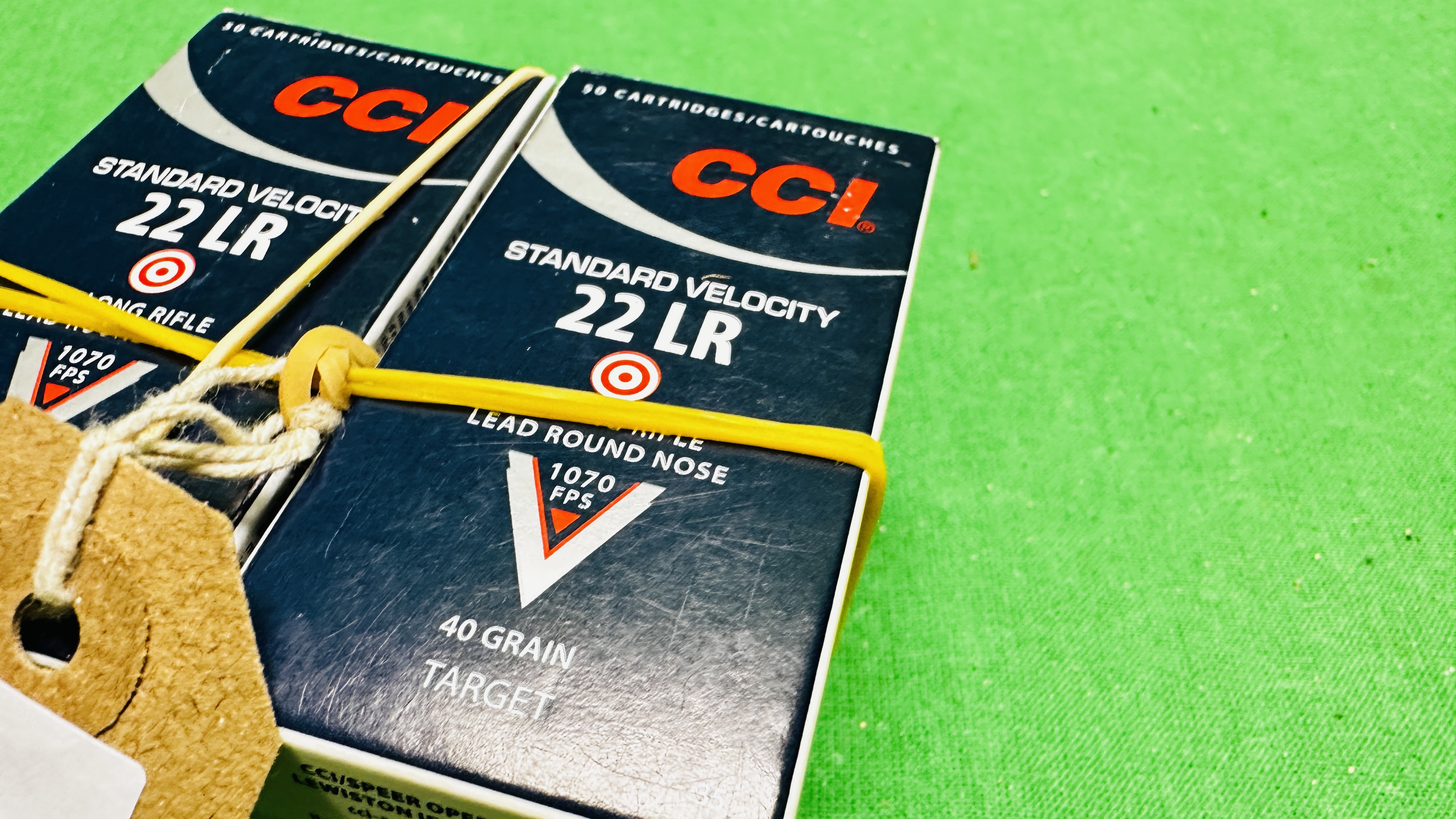 200 X ROUNDS 22LR CCI RIFLE AMMUNITION - (REF: 1475) - (TO BE COLLECTED IN PERSON BY LICENCE HOLDER - Bild 2 aus 3