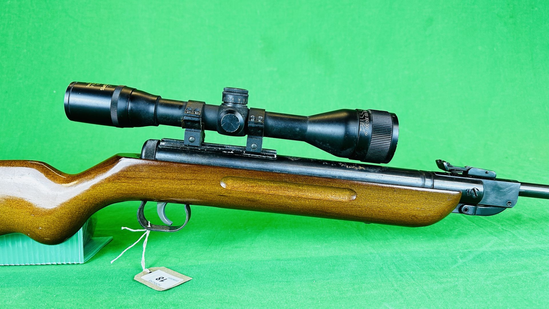 BSF MODEL S60 .22 CALIBRE BREAK BARREL AIR RIFLE FITTED WITH A.S.I. - Image 2 of 12