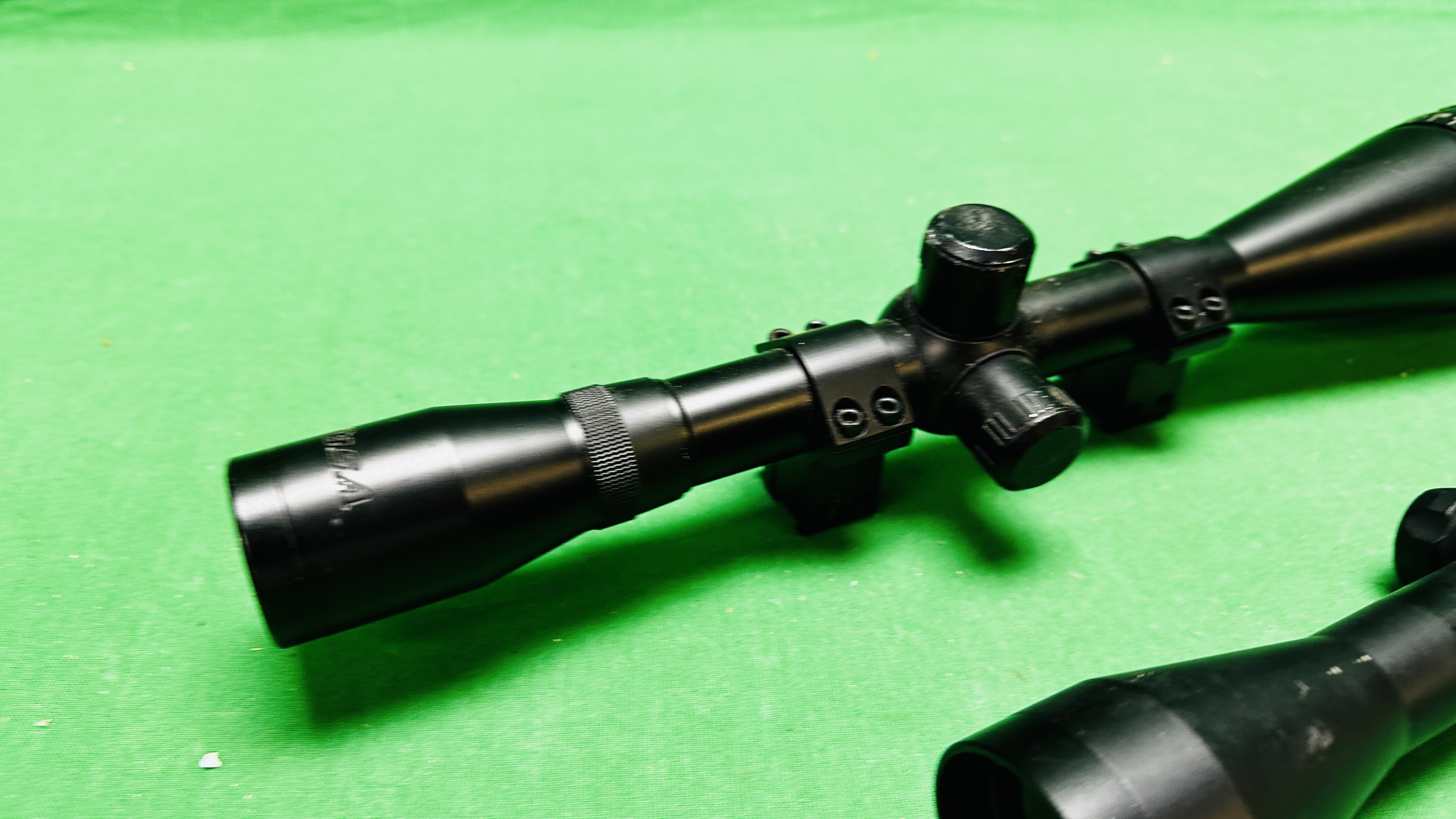 TWO BSA RIFLE SCOPES TO INCLUDE CONTENDER 36X50 WITH MOUNTS AND ESSENTIAL. - Image 7 of 8
