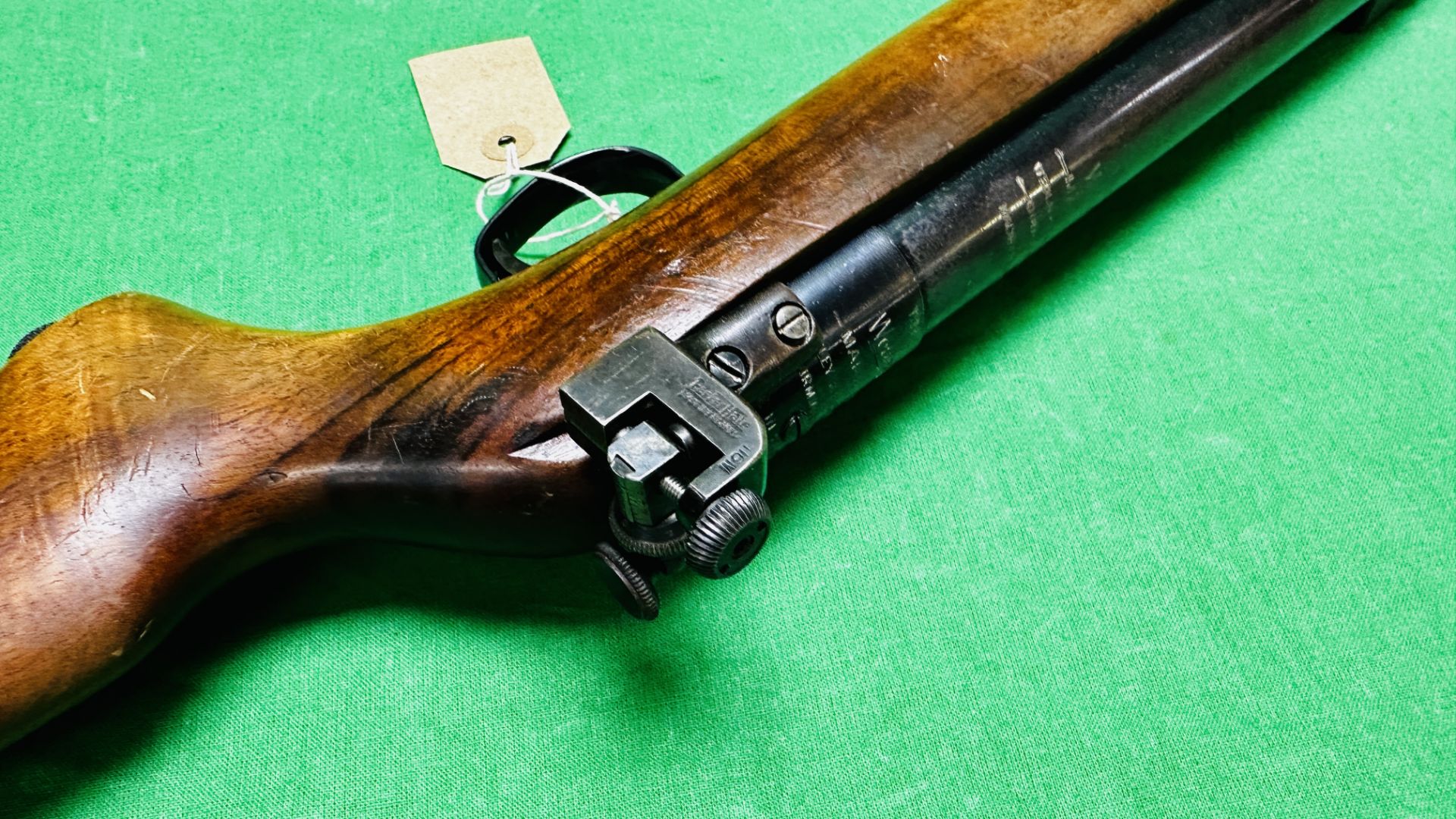 WEBLEY & SCOTT "THE WEBLEY" MK3 UNDER LEVER . - Image 12 of 19