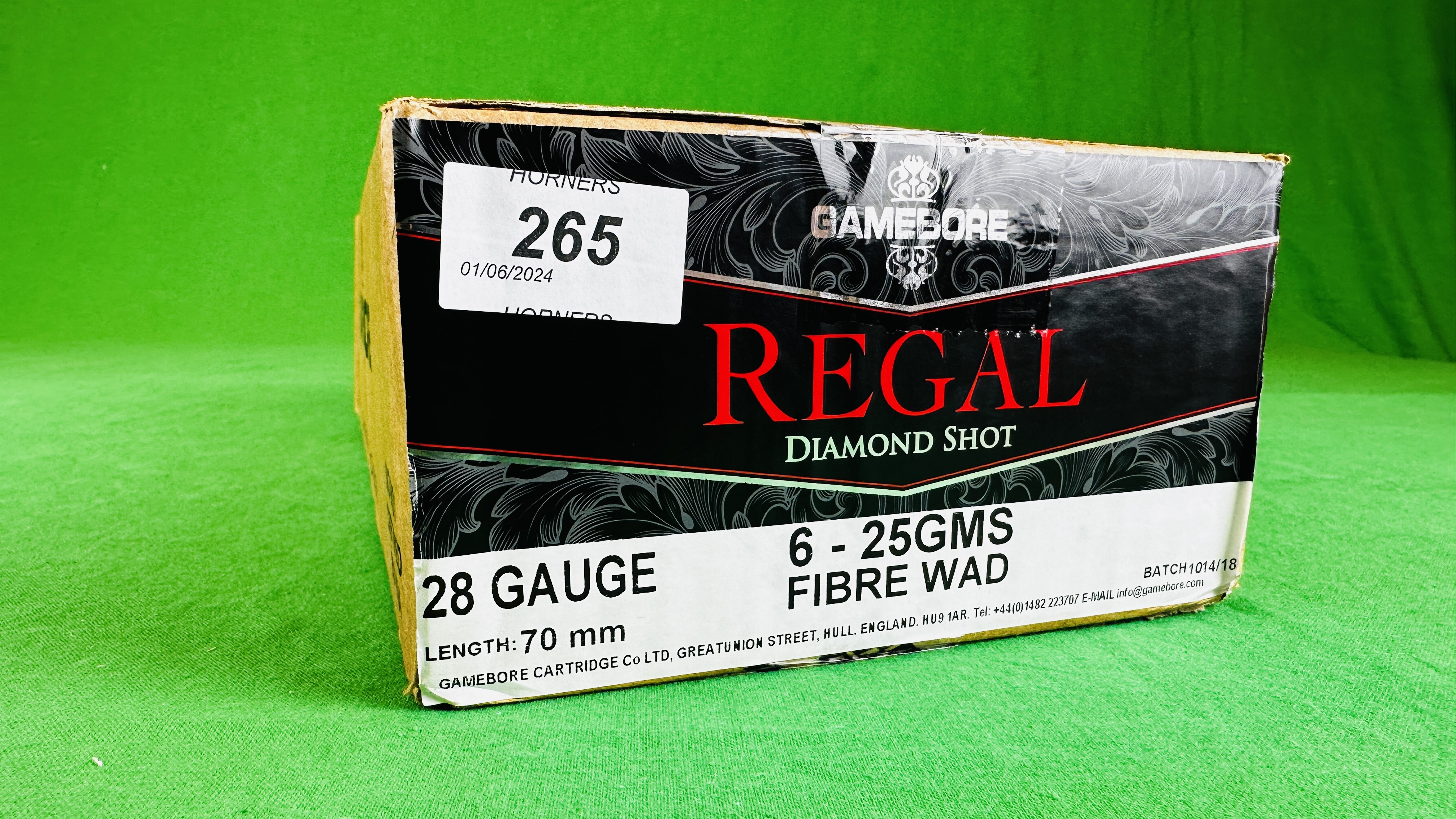 250 GAMEBORE REGAL DIAMOND SHOT 28 GAUGE 6 SHOT,