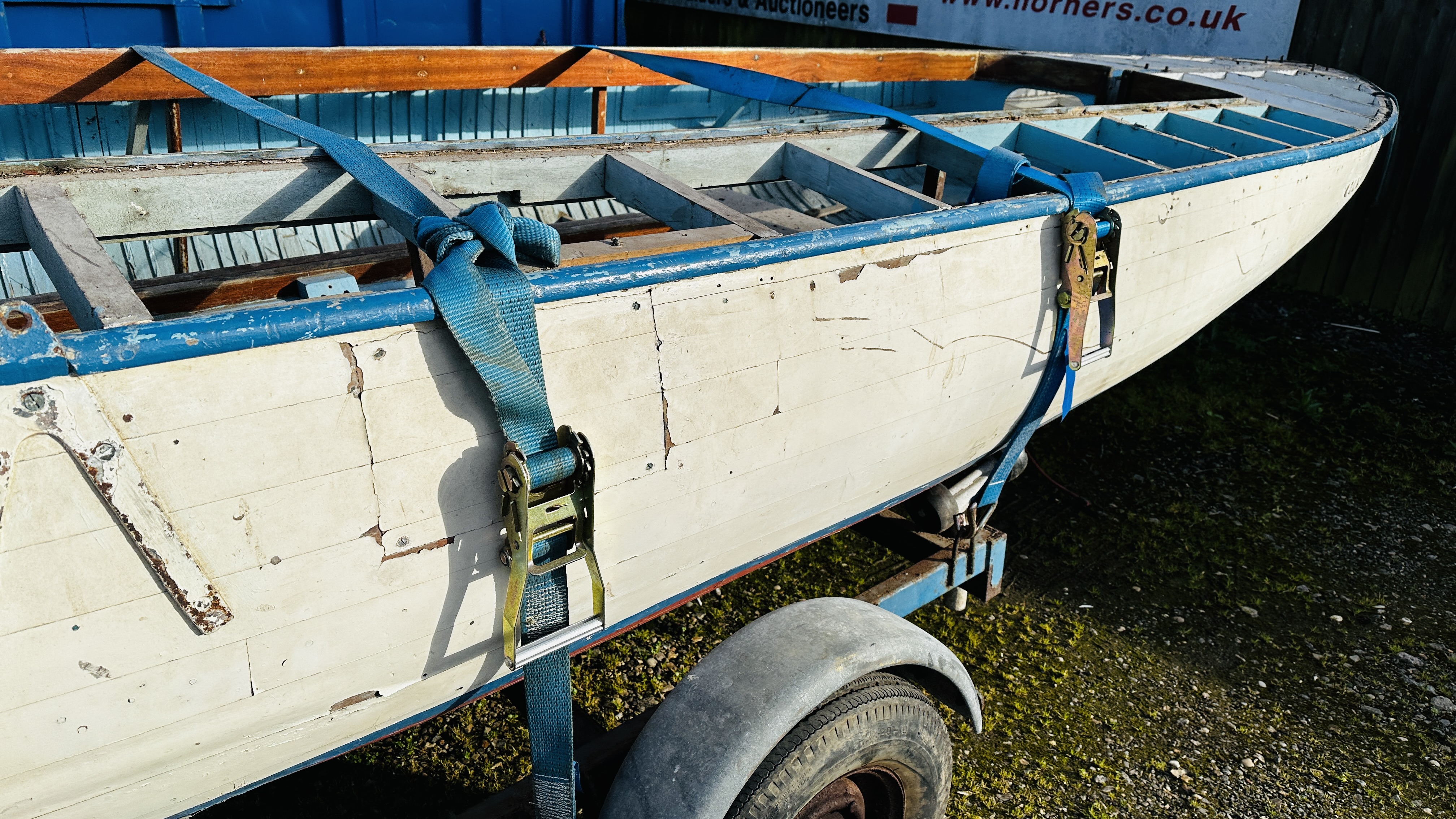 A WW2 UFFA FOX RESCUE BOAT BELIEVED TO BE BUILT BY TAYLOR WOODROW, STAMPED AW11, 1 OF 402 MADE, - Image 35 of 56