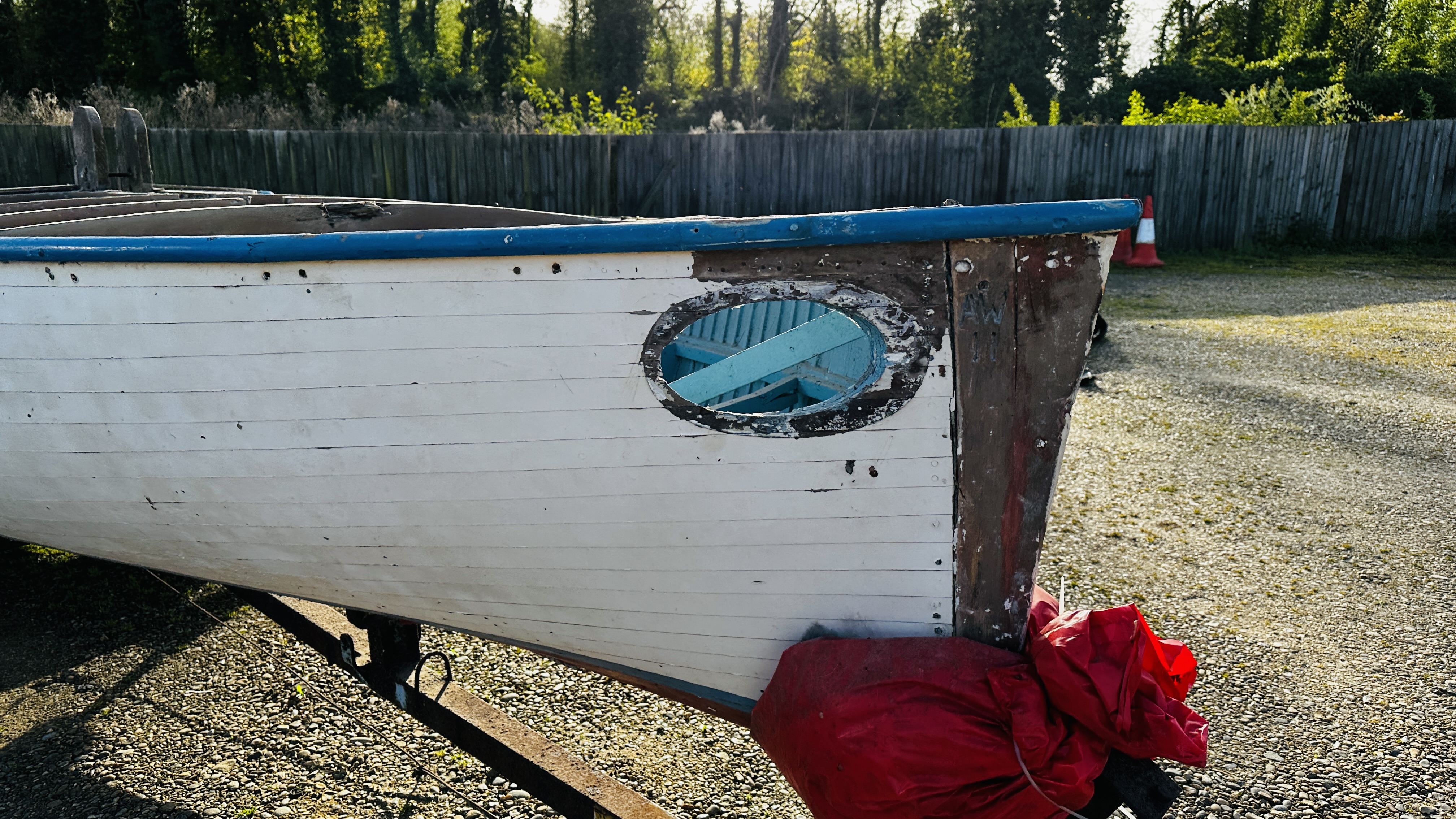 A WW2 UFFA FOX RESCUE BOAT BELIEVED TO BE BUILT BY TAYLOR WOODROW, STAMPED AW11, 1 OF 402 MADE, - Image 2 of 56