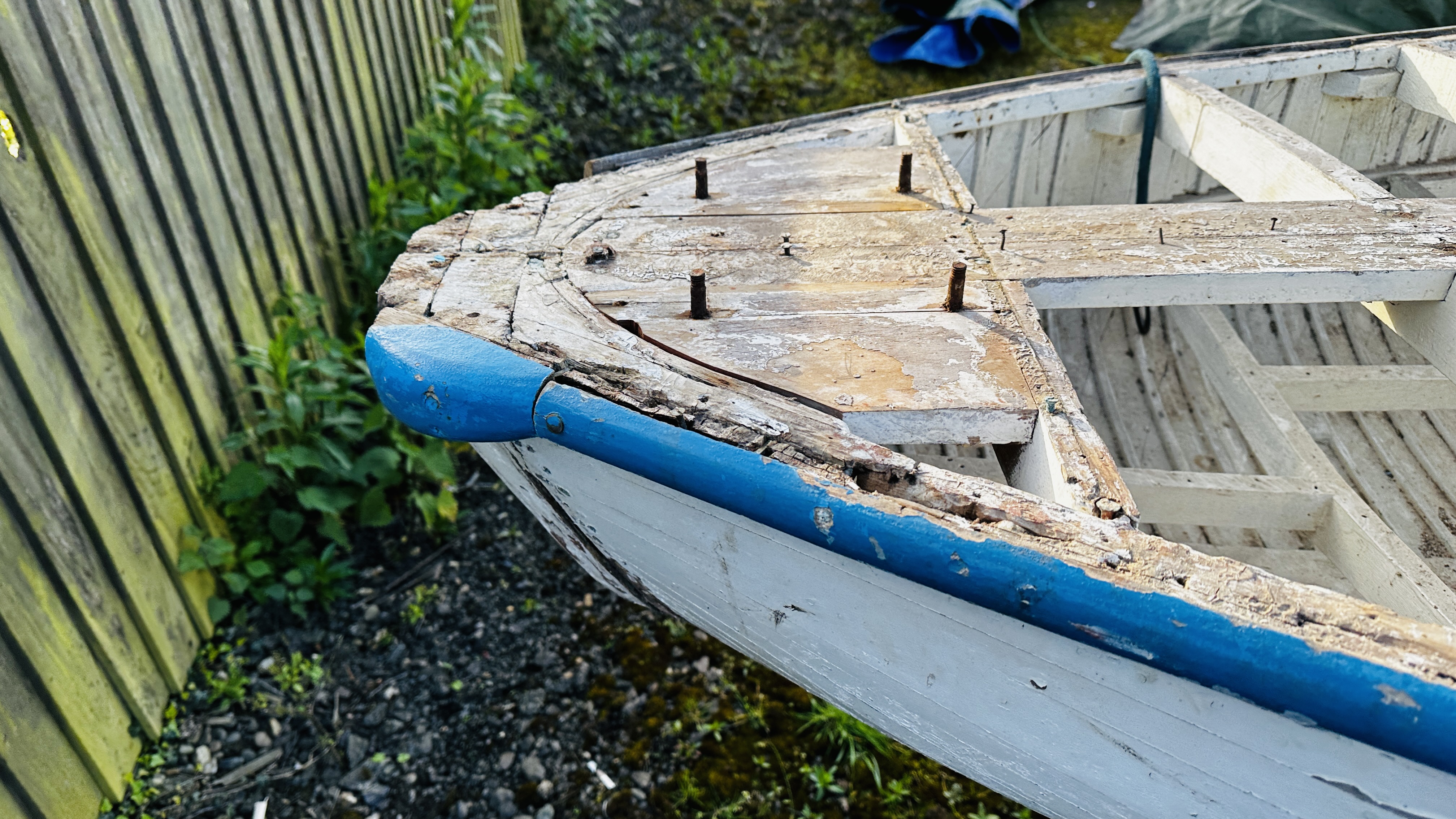 A WW2 UFFA FOX RESCUE BOAT BELIEVED TO BE BUILT BY TAYLOR WOODROW, STAMPED AW11, 1 OF 402 MADE, - Image 11 of 56