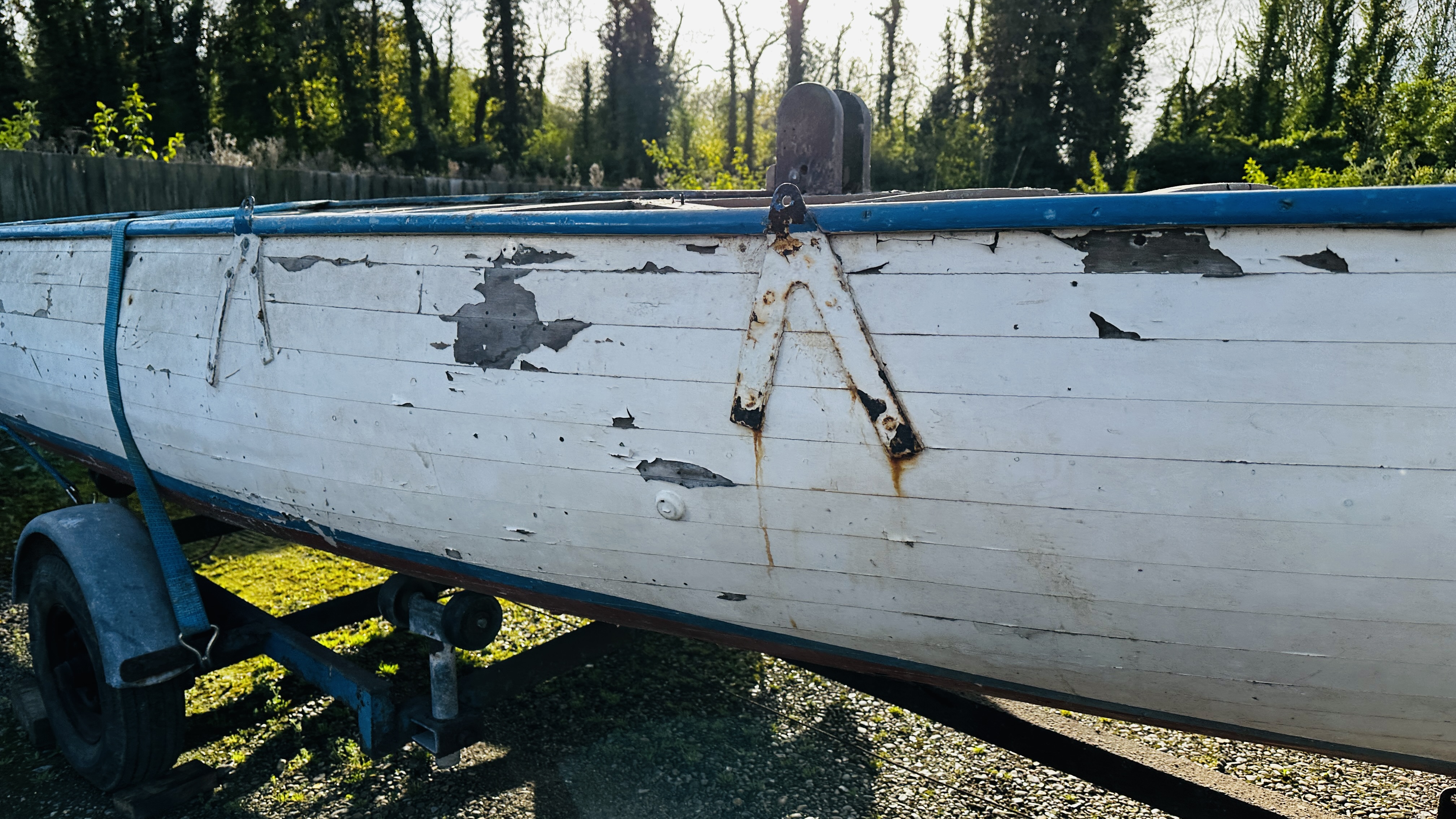 A WW2 UFFA FOX RESCUE BOAT BELIEVED TO BE BUILT BY TAYLOR WOODROW, STAMPED AW11, 1 OF 402 MADE, - Image 4 of 56