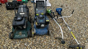 2 X PETROL DRIVEN ROTARY LAWN MOWER SPARES AND REPAIRS - HAYTER & EXTREME PLUS TWO PETROL DRIVEN