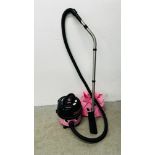 A 'HETTY' NUMATIC VACUUM CLEANER WITH SPARE BAGS AND ACCESSORIES - SOLD AS SEEN.