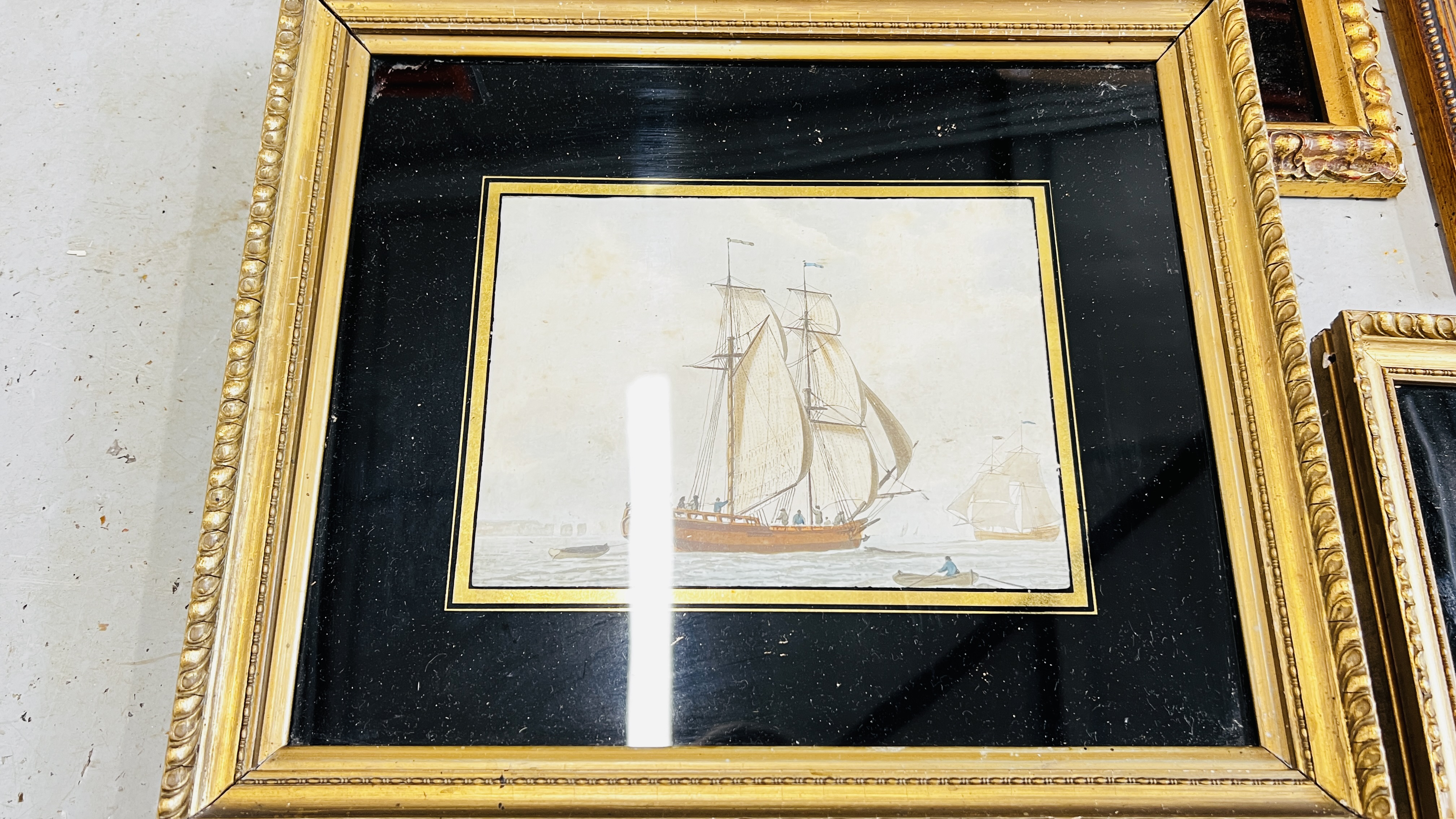 QUANTITY OF MODERN AND ANTIQUE PRINTS AND ENGRAVINGS TO INCLUDE A FRAMED SET OF 4 MUSIC RELATED - Image 3 of 6