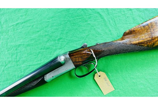 WILLIAM POWELL & SON 12 BORE SIDE BY SIDE SHOTGUN #16540, - Image 9 of 16